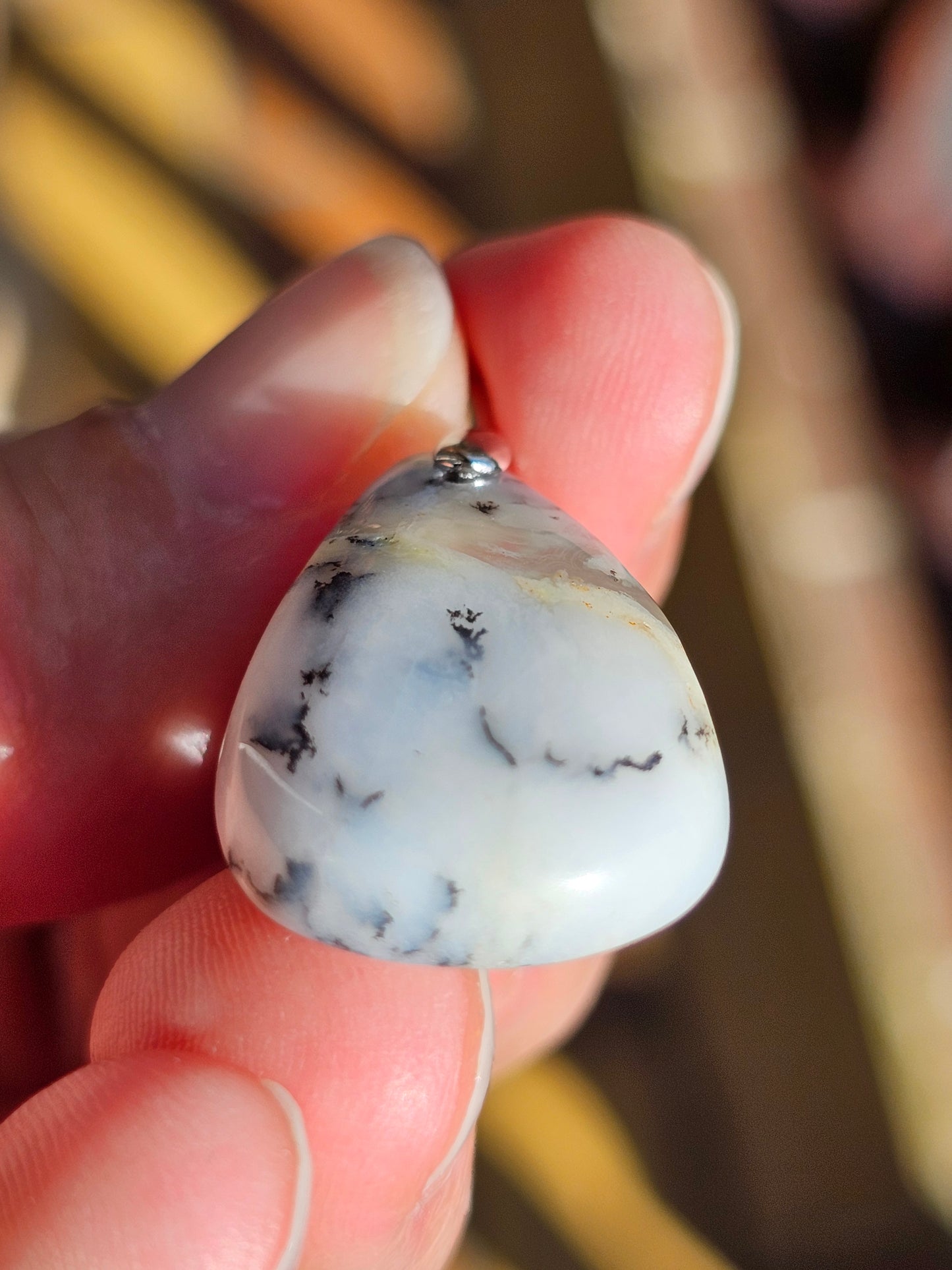 Pendentif en Opale dendritique OD5
