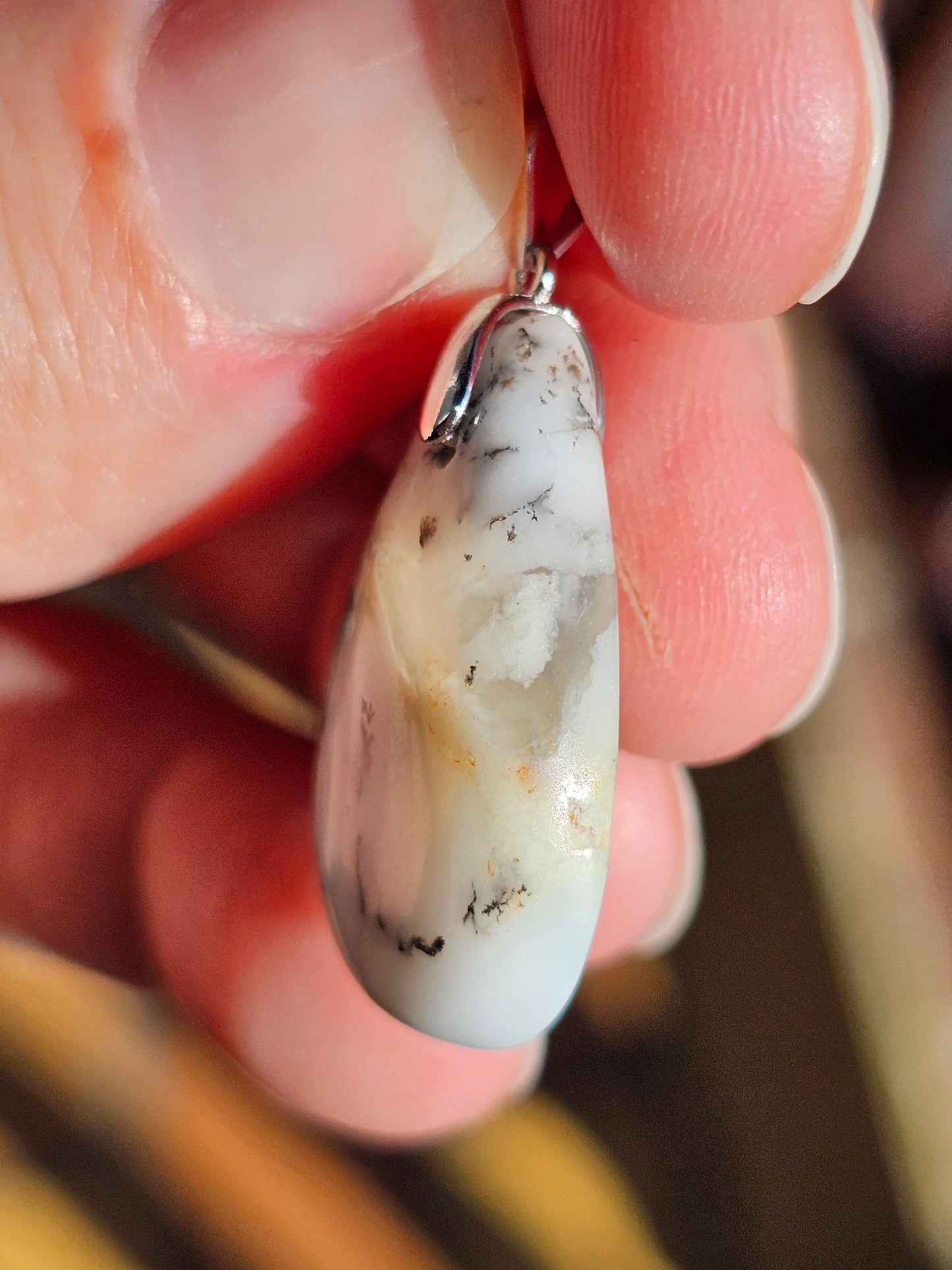 Pendentif en Opale dendritique OD5