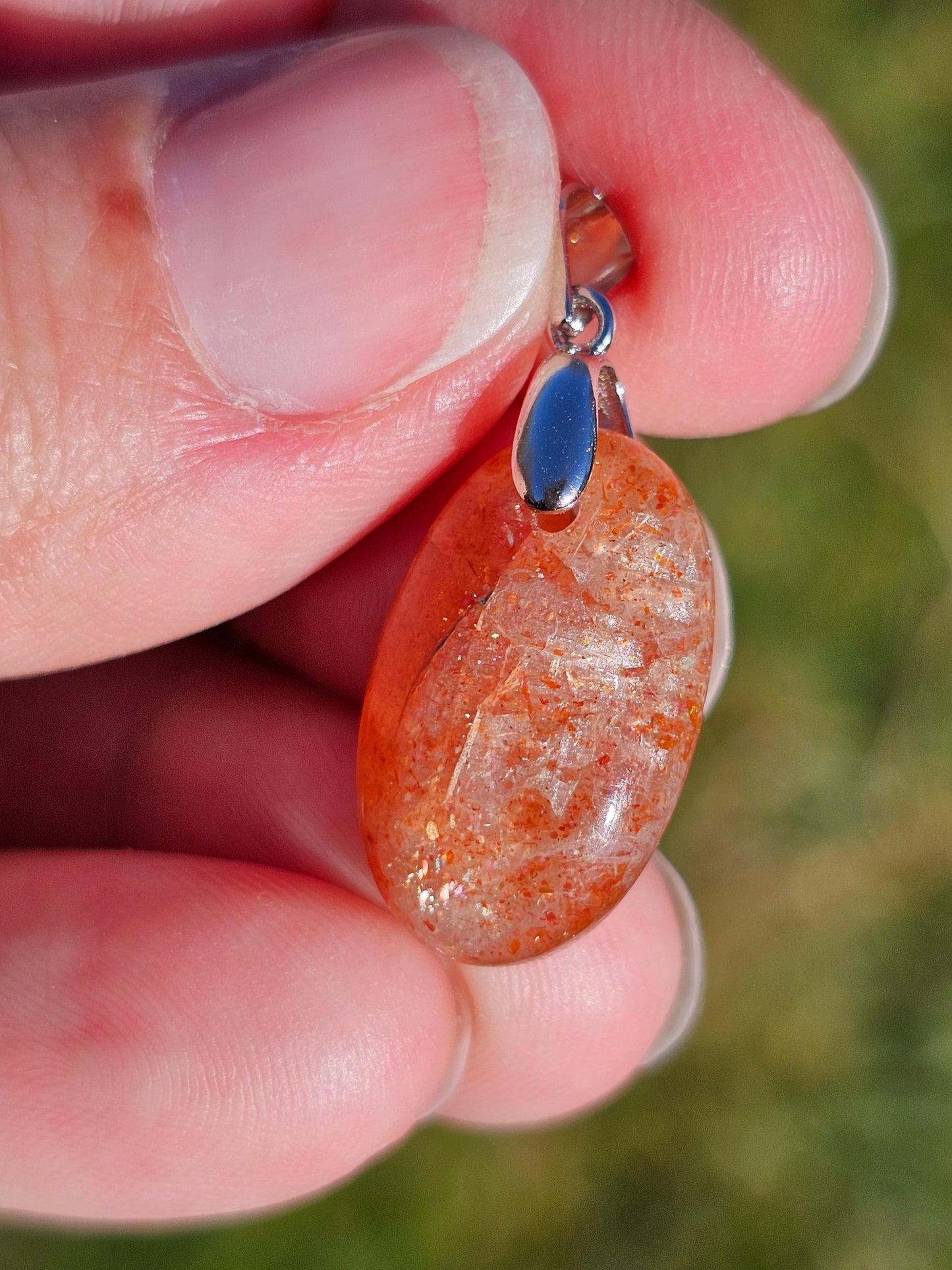 Pendentif en Pierre de soleil n°1