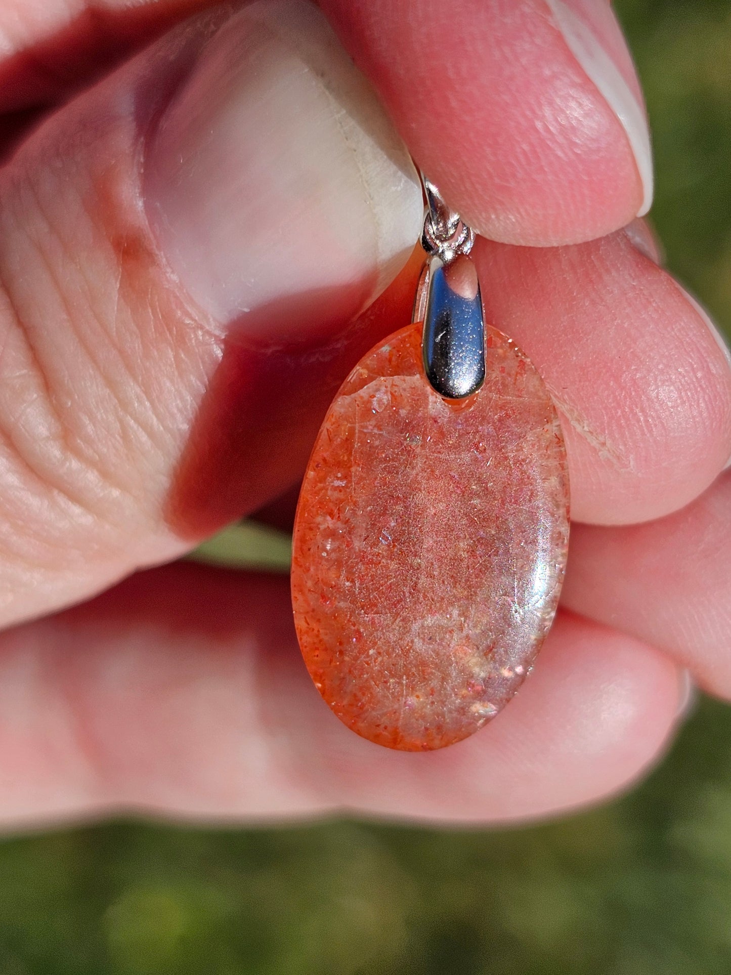 Pendentif en Pierre de soleil n°1
