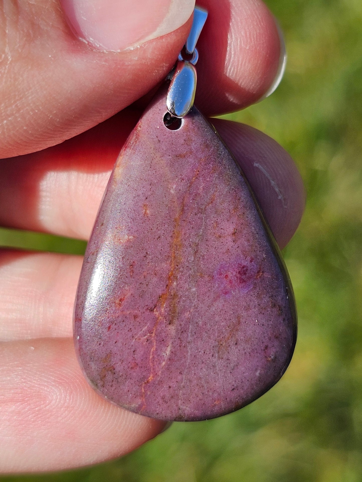 Pendentif Jadéite violette