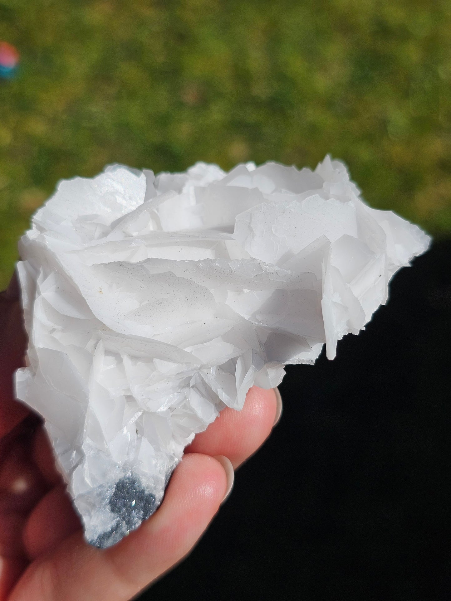 Calcite blanche de Chine (réactive UV) n°1