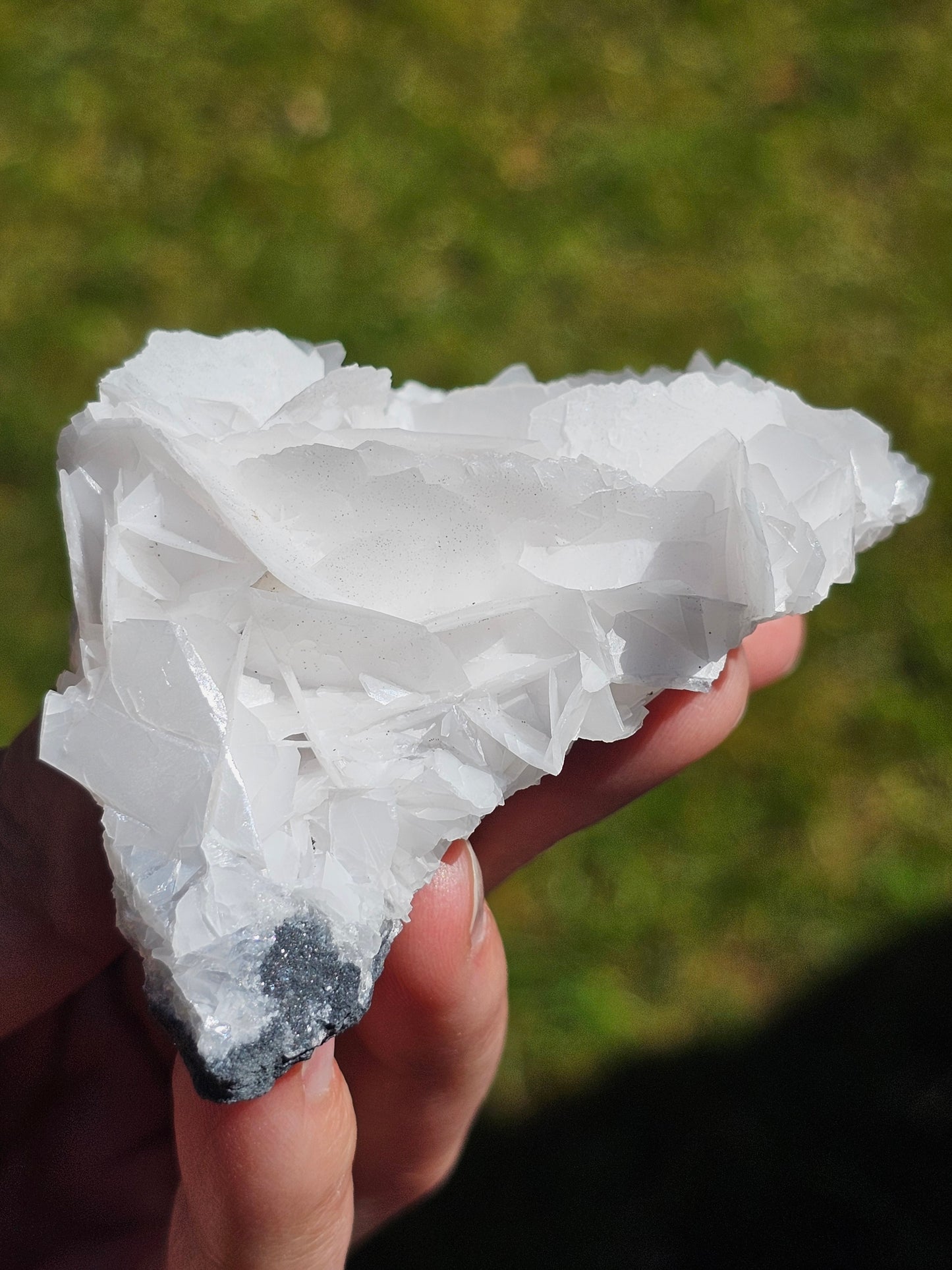 Calcite blanche de Chine (réactive UV) n°1