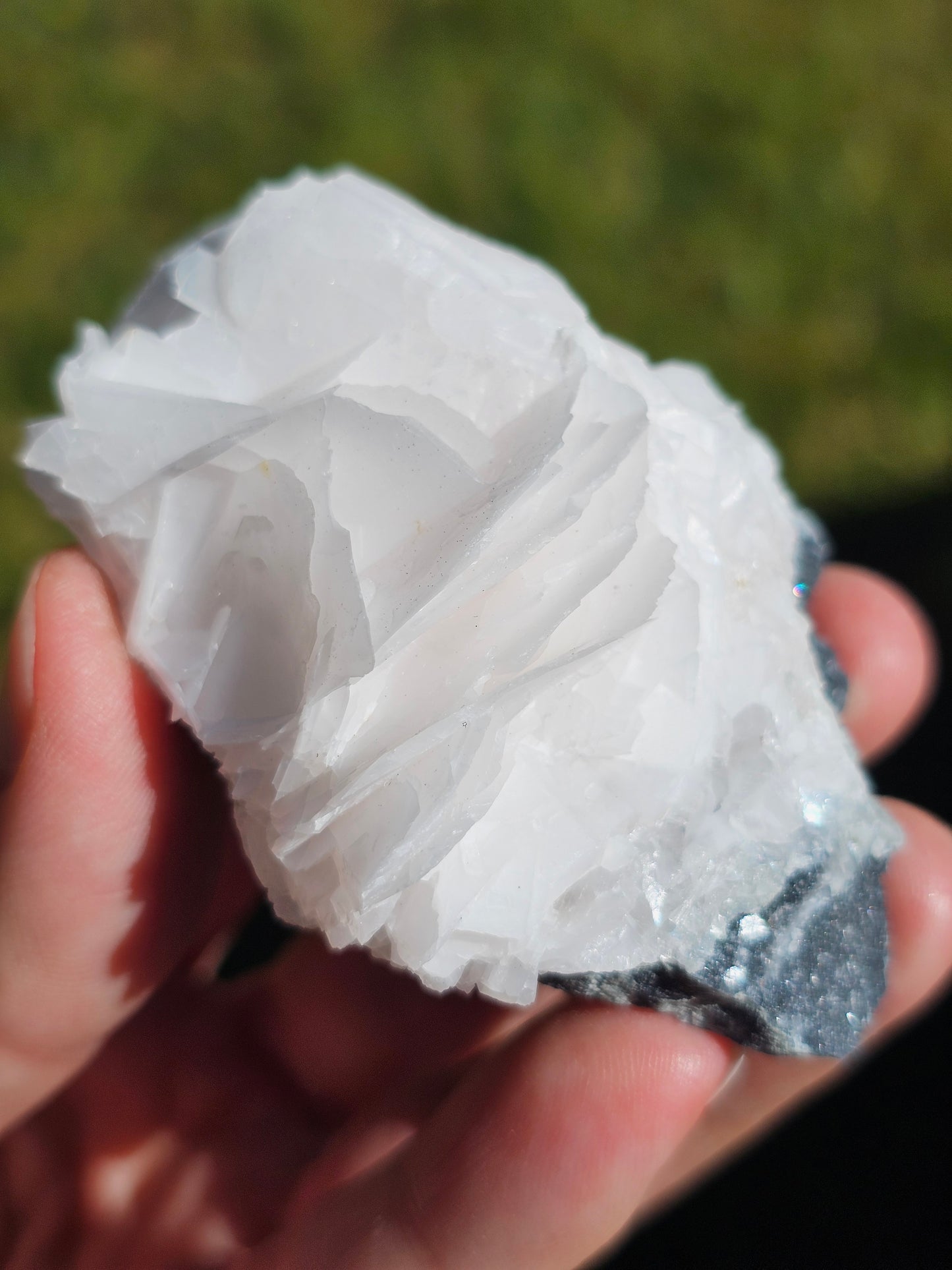 Calcite blanche de Chine (réactive UV) n°4