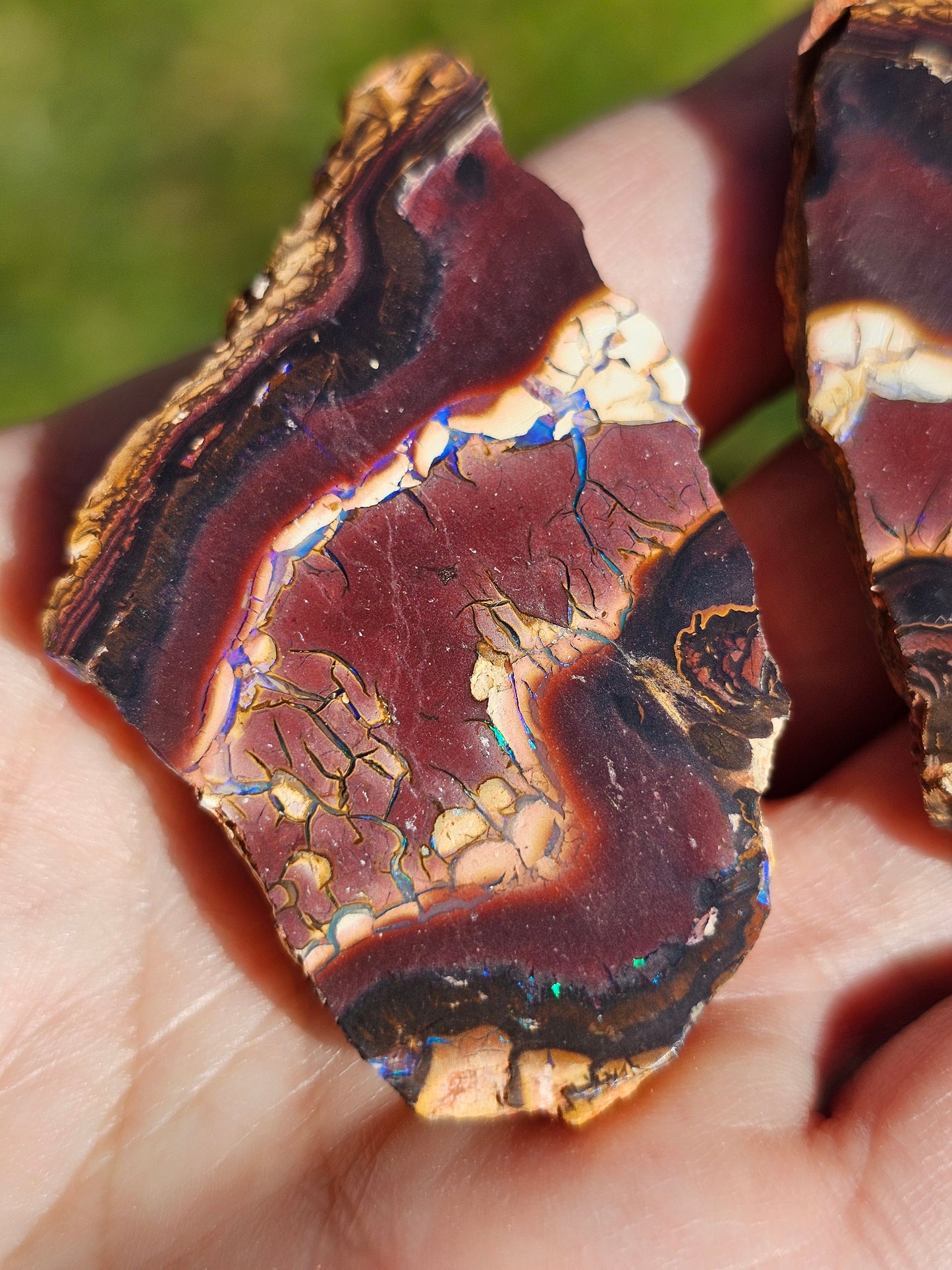 Paire d'Opales Boulder d'Australie