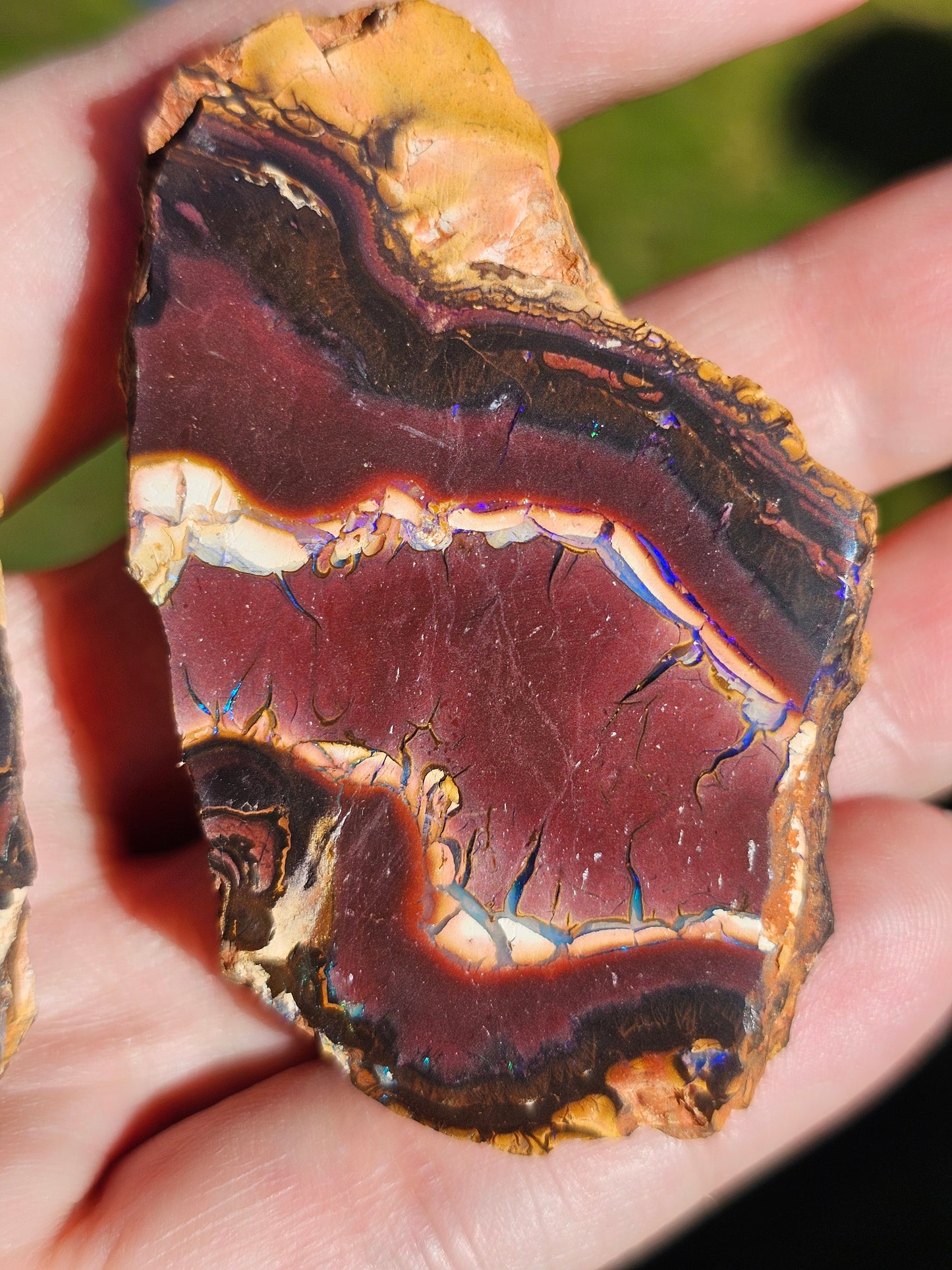Paire d'Opales Boulder d'Australie