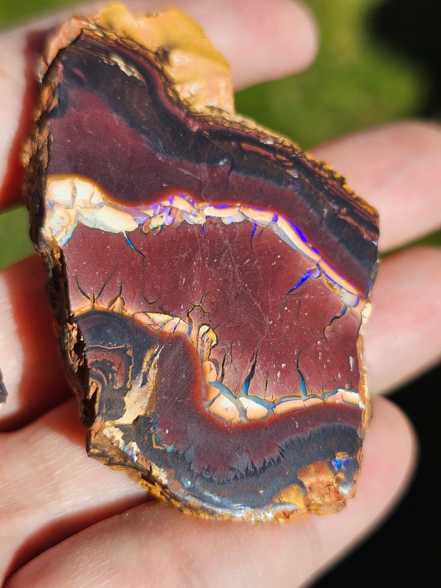 Paire d'Opales Boulder d'Australie