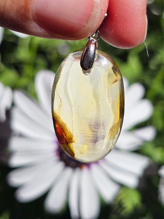 Pendentif en Ambre baltique n°3