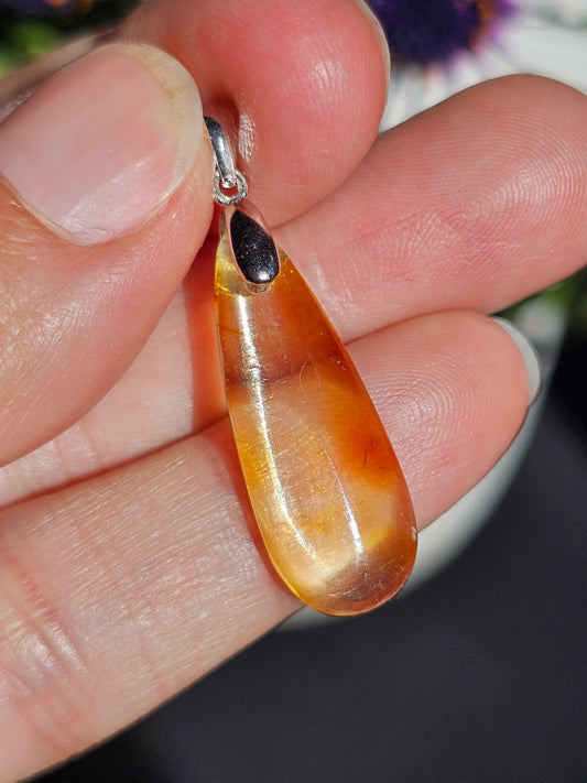 Pendentif en Ambre baltique n°7