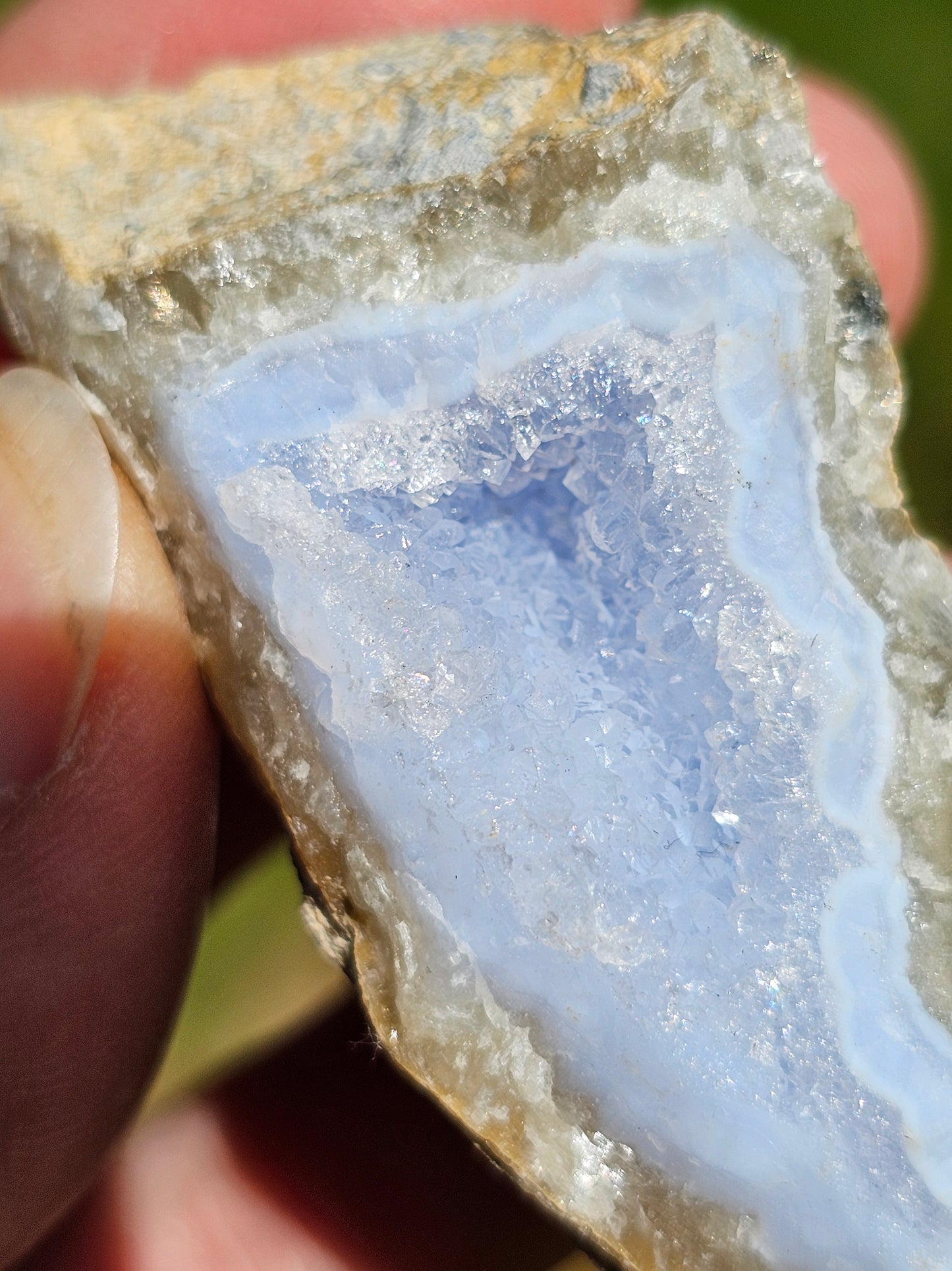Calcédoine bleue des USA n°1