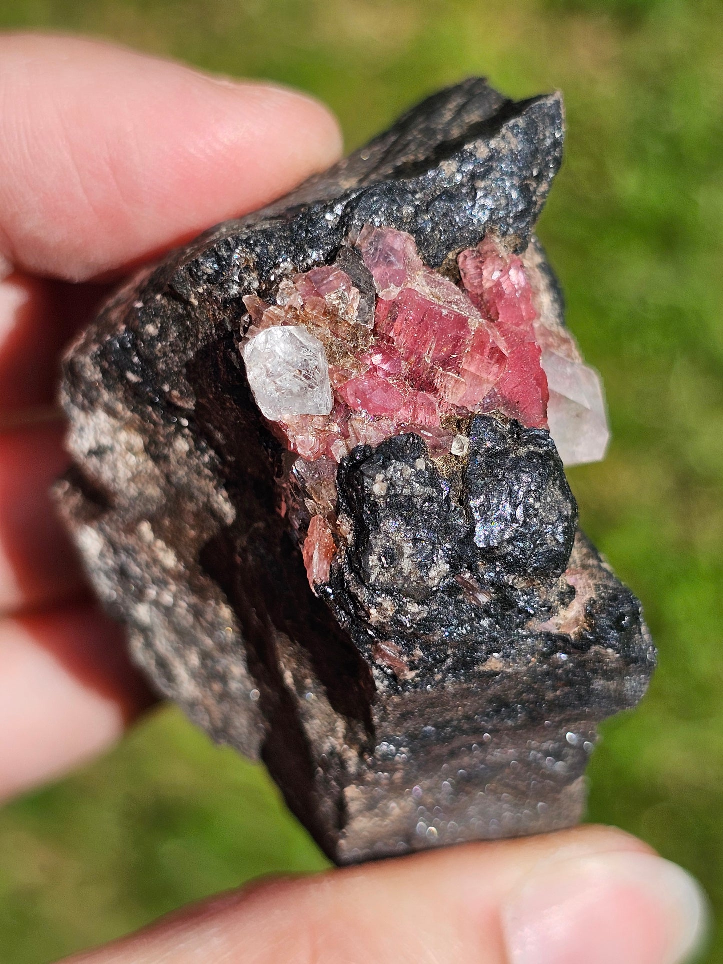 Rhodochrosite brute d'Argentine