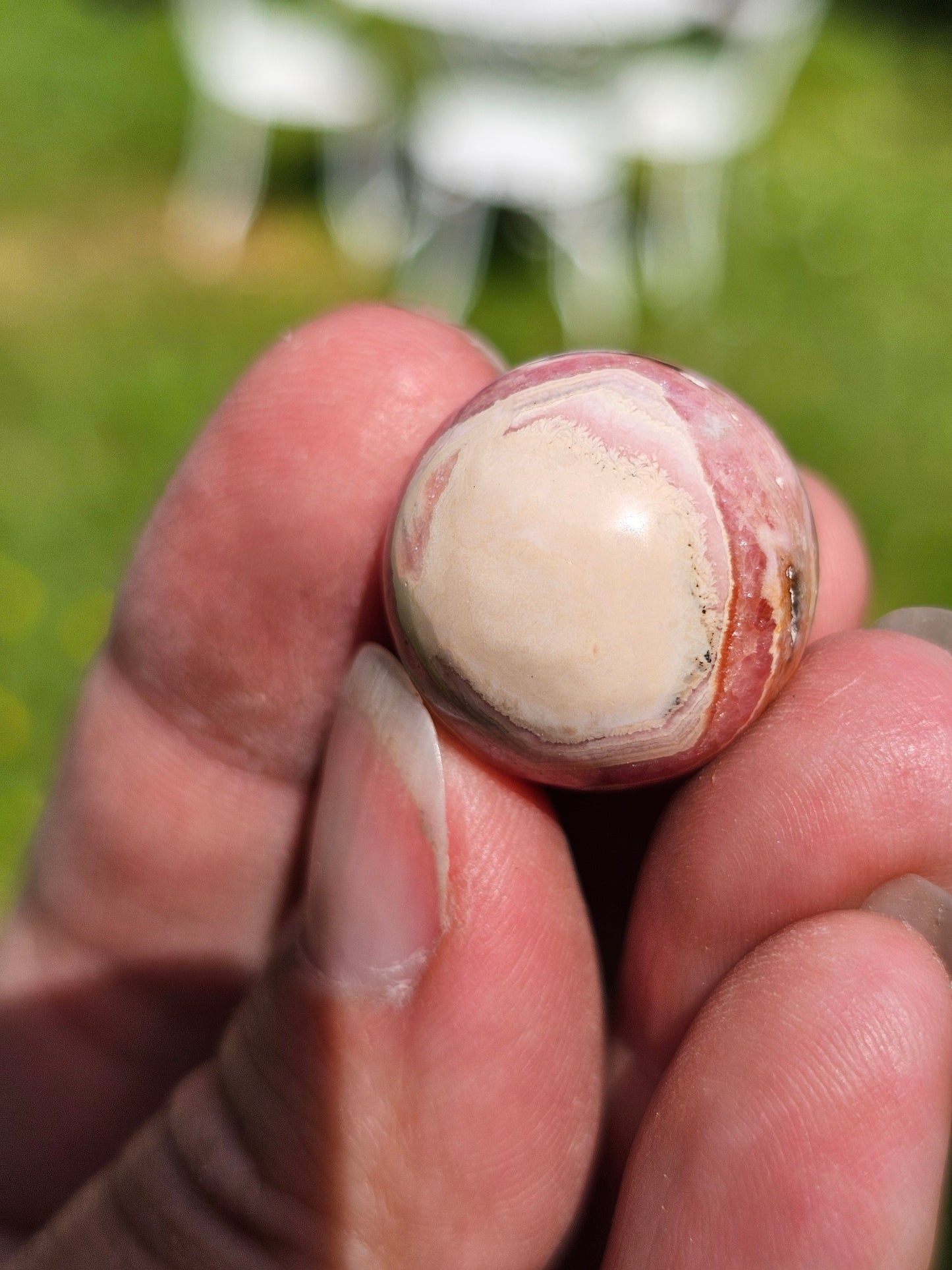 Petite sphère de Rhodochrosite RH9