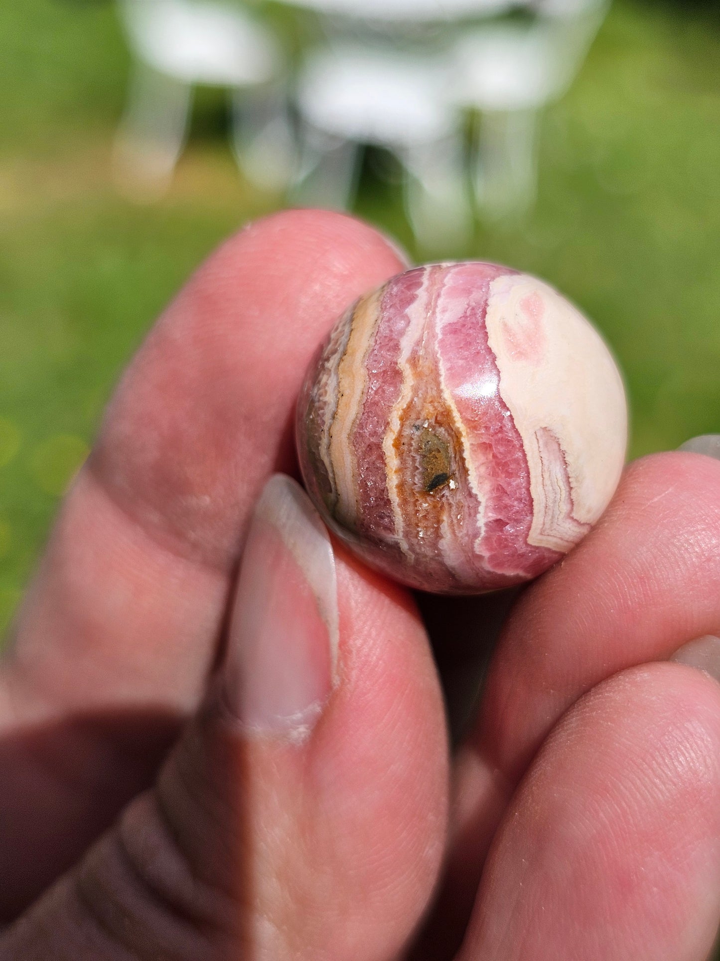 Petite sphère de Rhodochrosite RH9