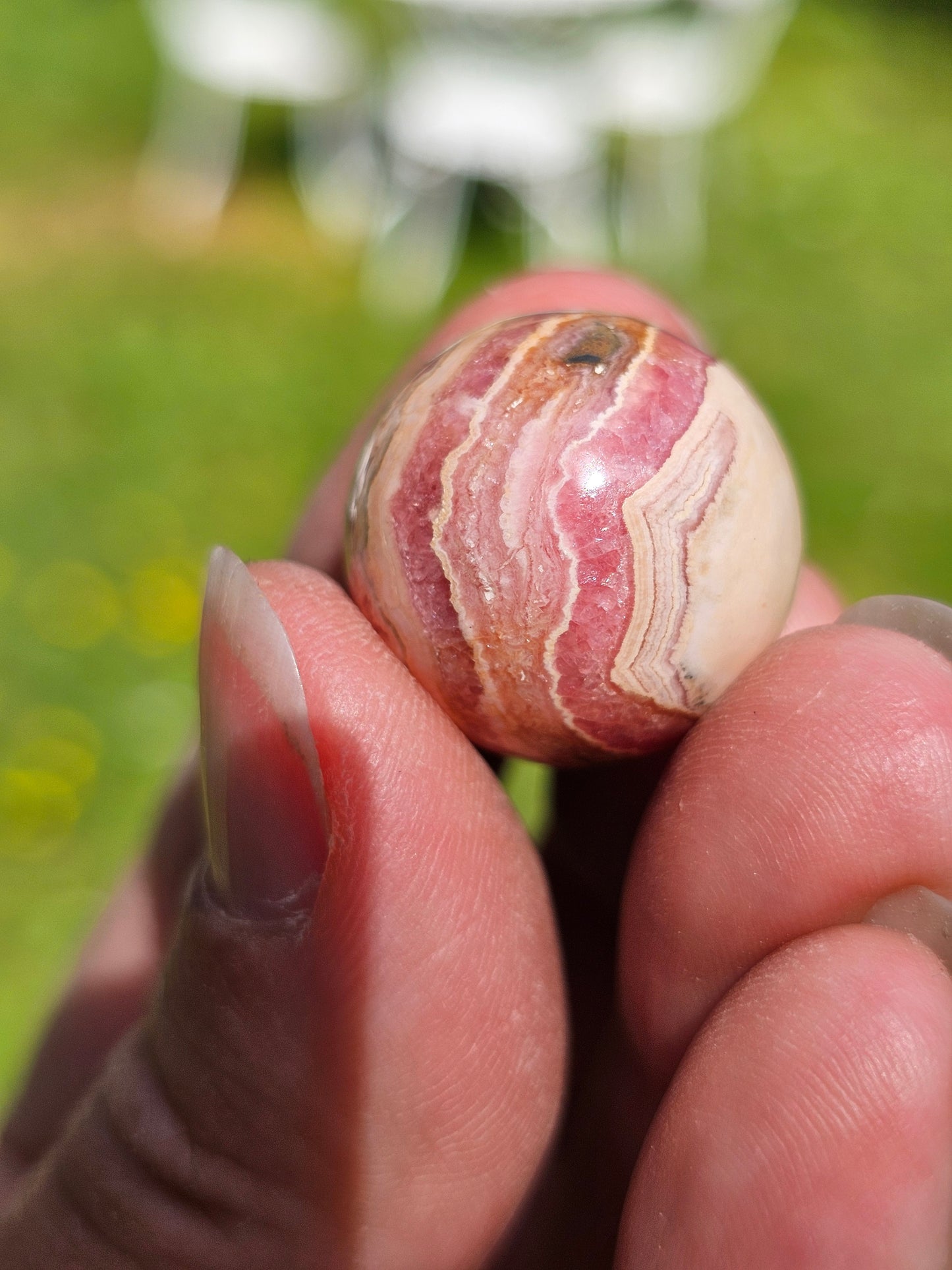 Petite sphère de Rhodochrosite RH9