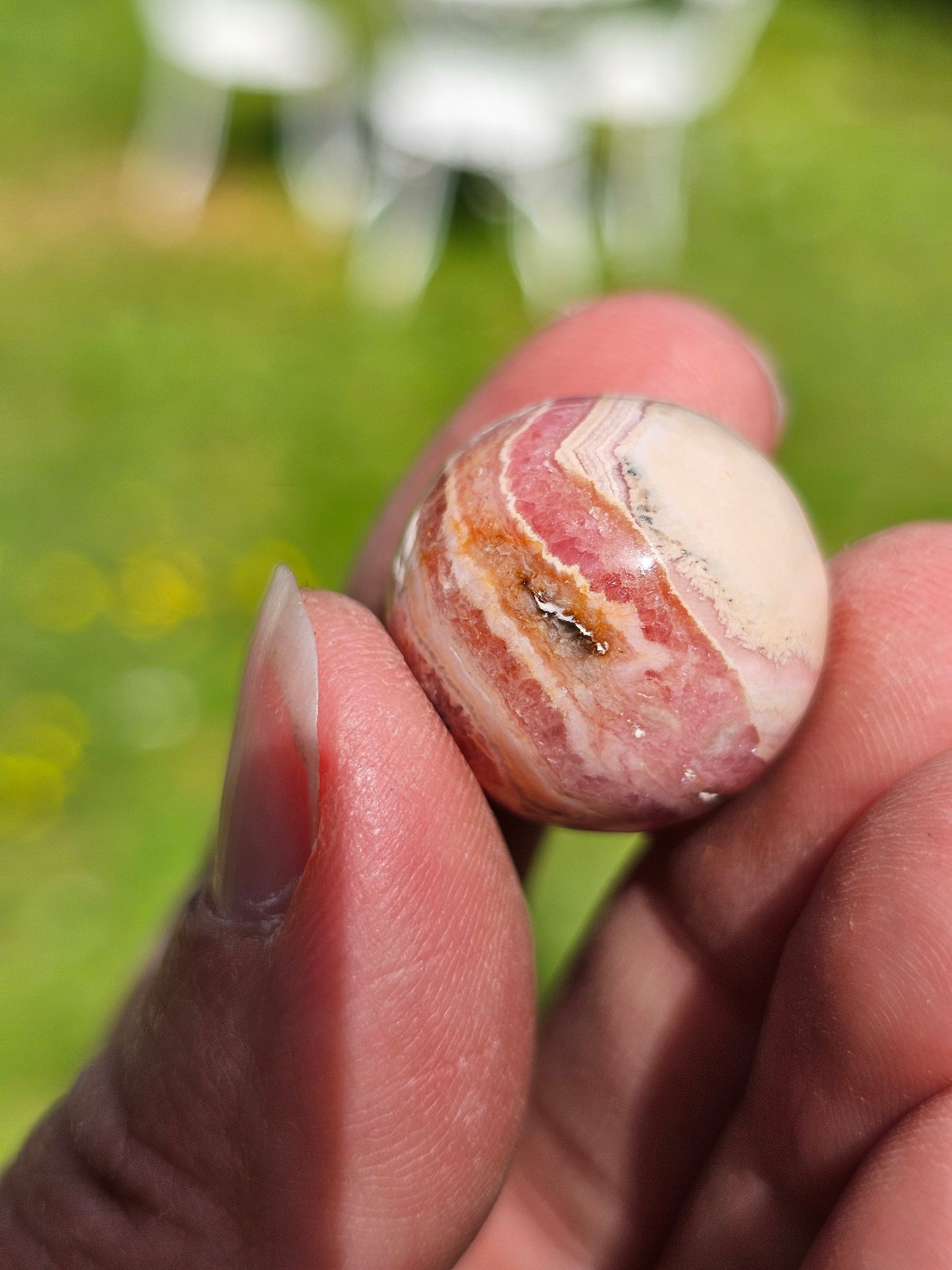Petite sphère de Rhodochrosite RH9