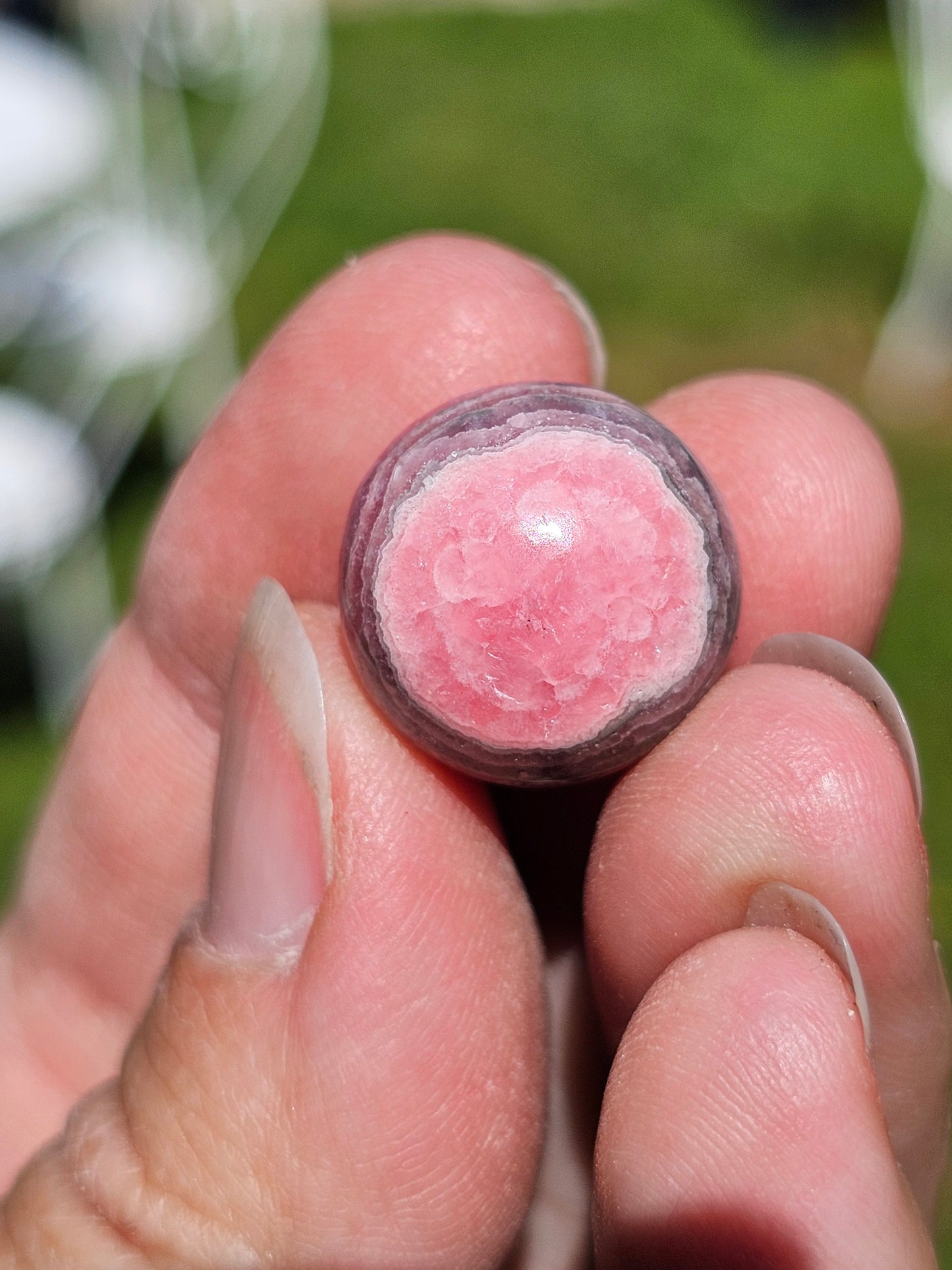 Petite sphère de Rhodochrosite RH10
