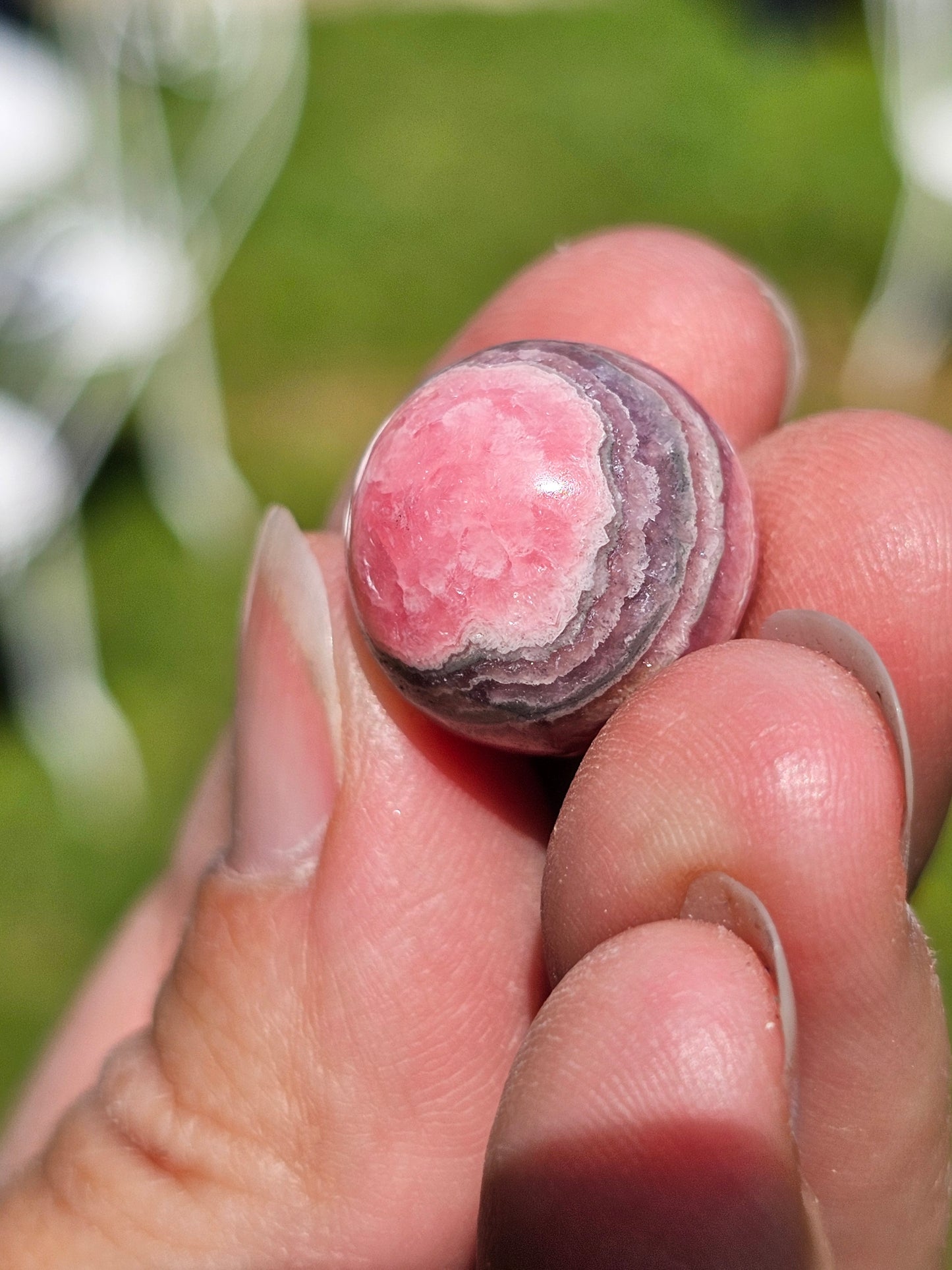 Petite sphère de Rhodochrosite RH10