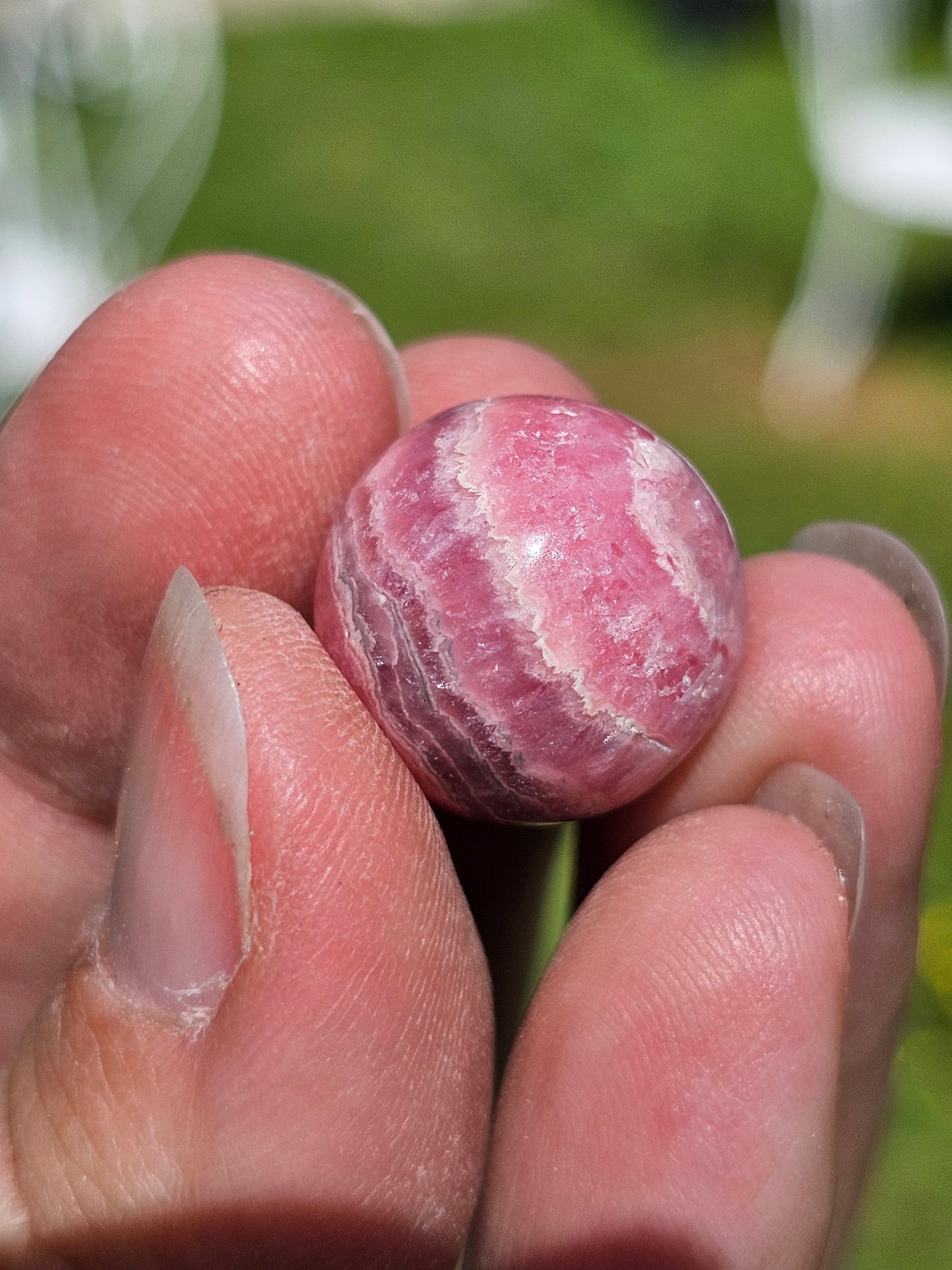 Petite sphère de Rhodochrosite RH10