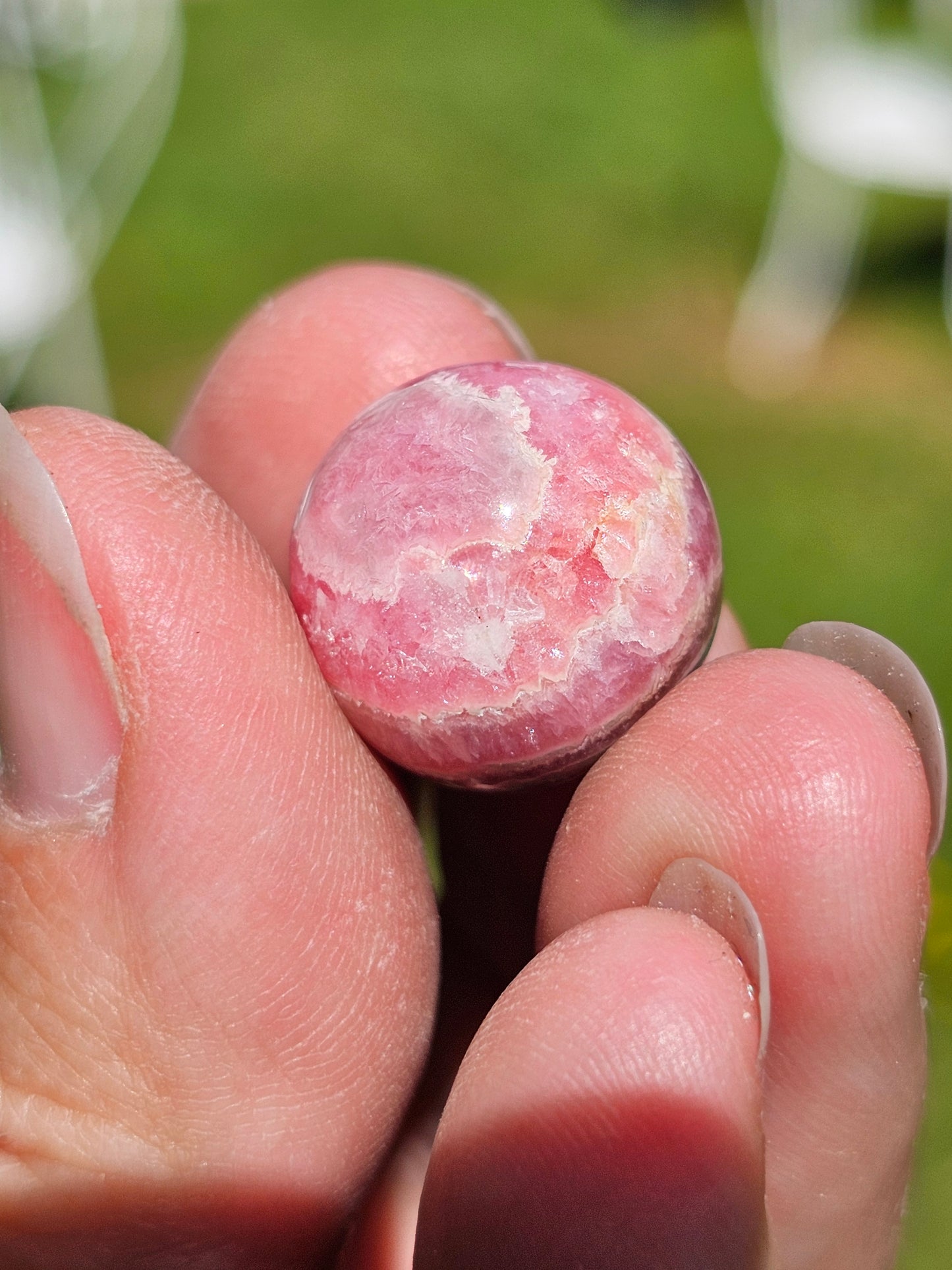 Petite sphère de Rhodochrosite RH10