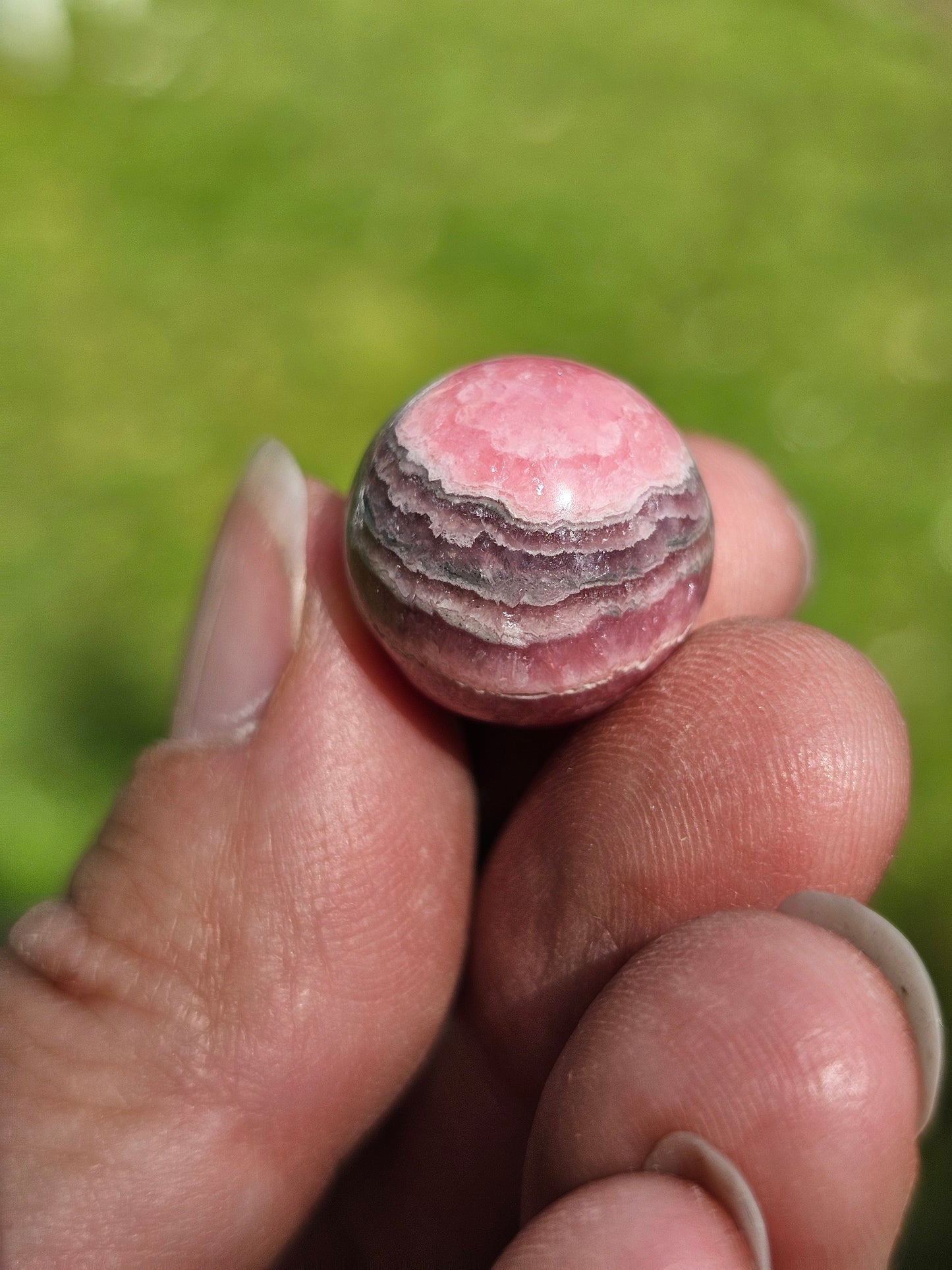 Petite sphère de Rhodochrosite RH10