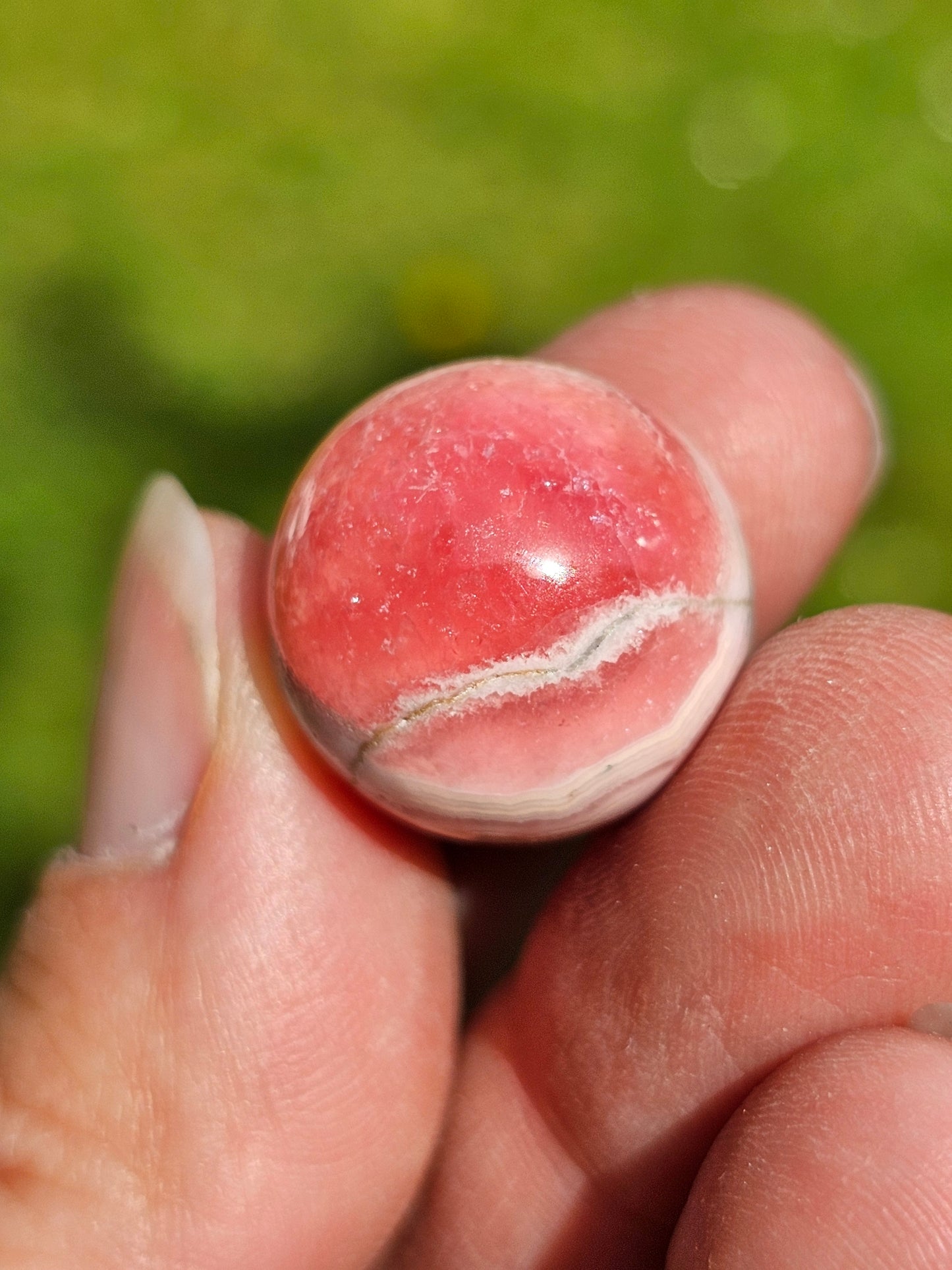 Petite sphère de Rhodochrosite RH12