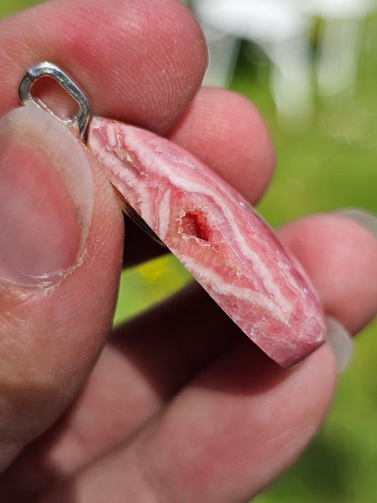 Pendentif en Rhodochrosite n°14