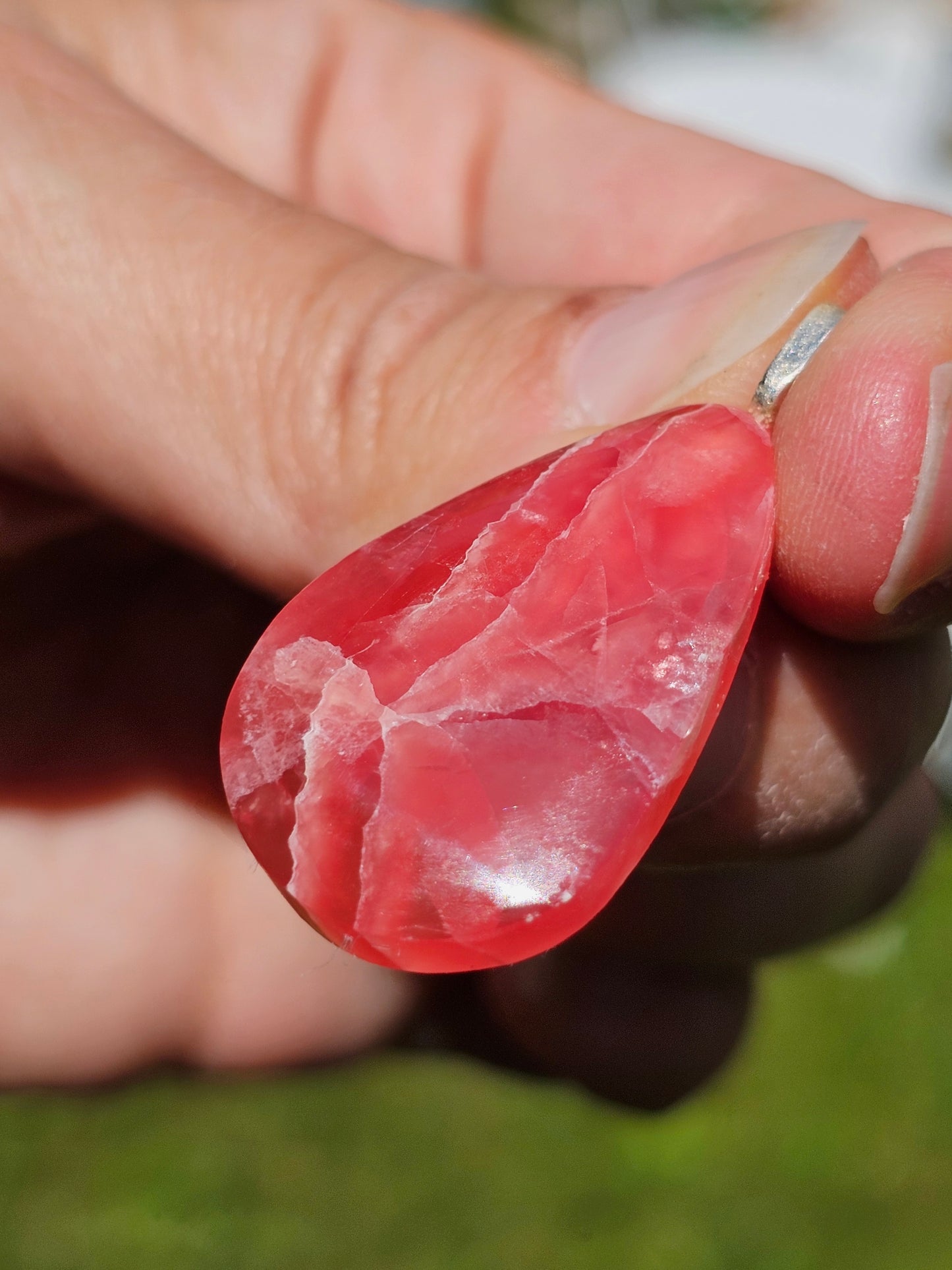 Superbe pendentif en Rhodochrosite n°15