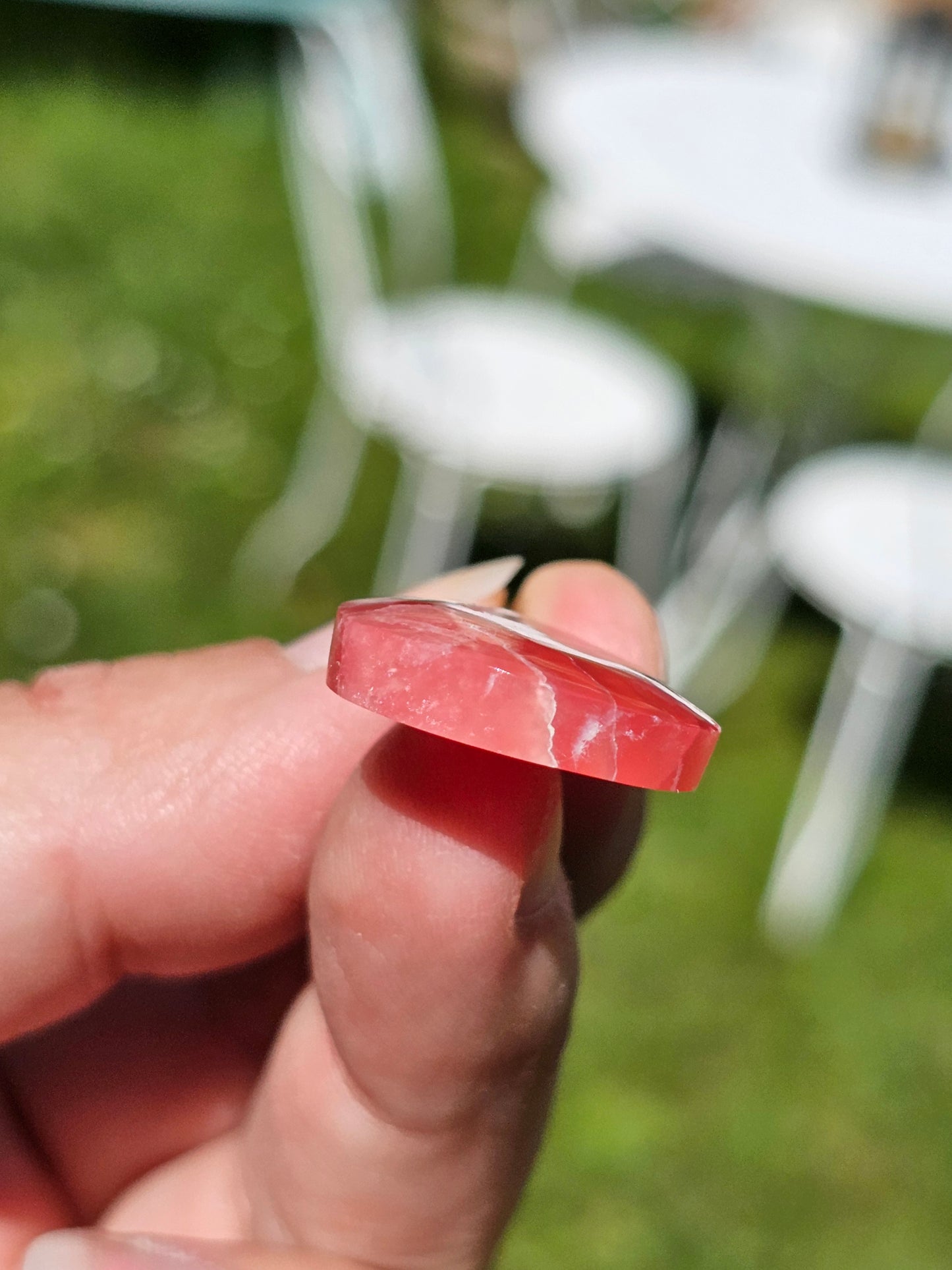 Superbe pendentif en Rhodochrosite n°15