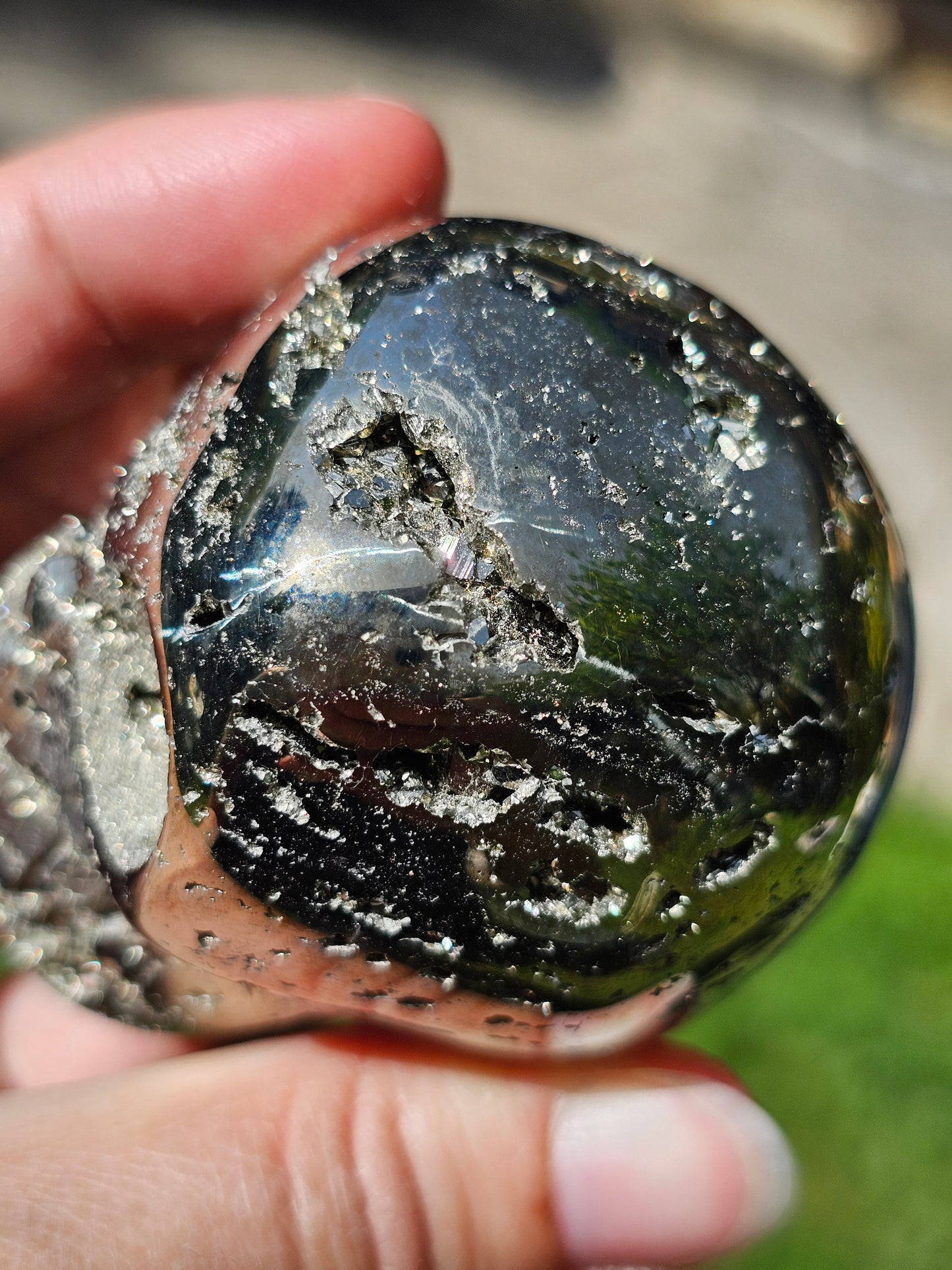 Crâne en Pyrite du Pérou