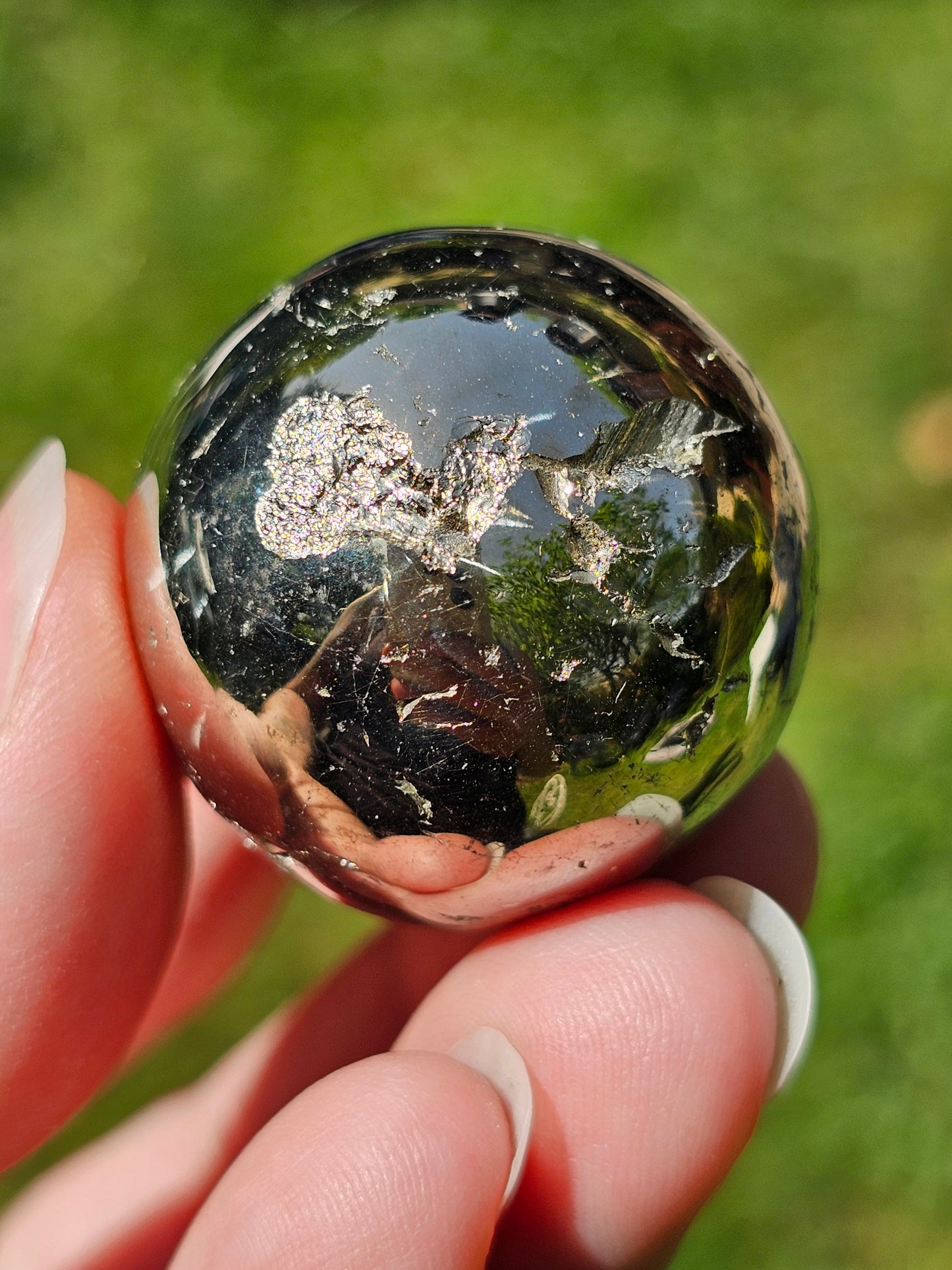 Sphère Pyrite du Pérou n°2