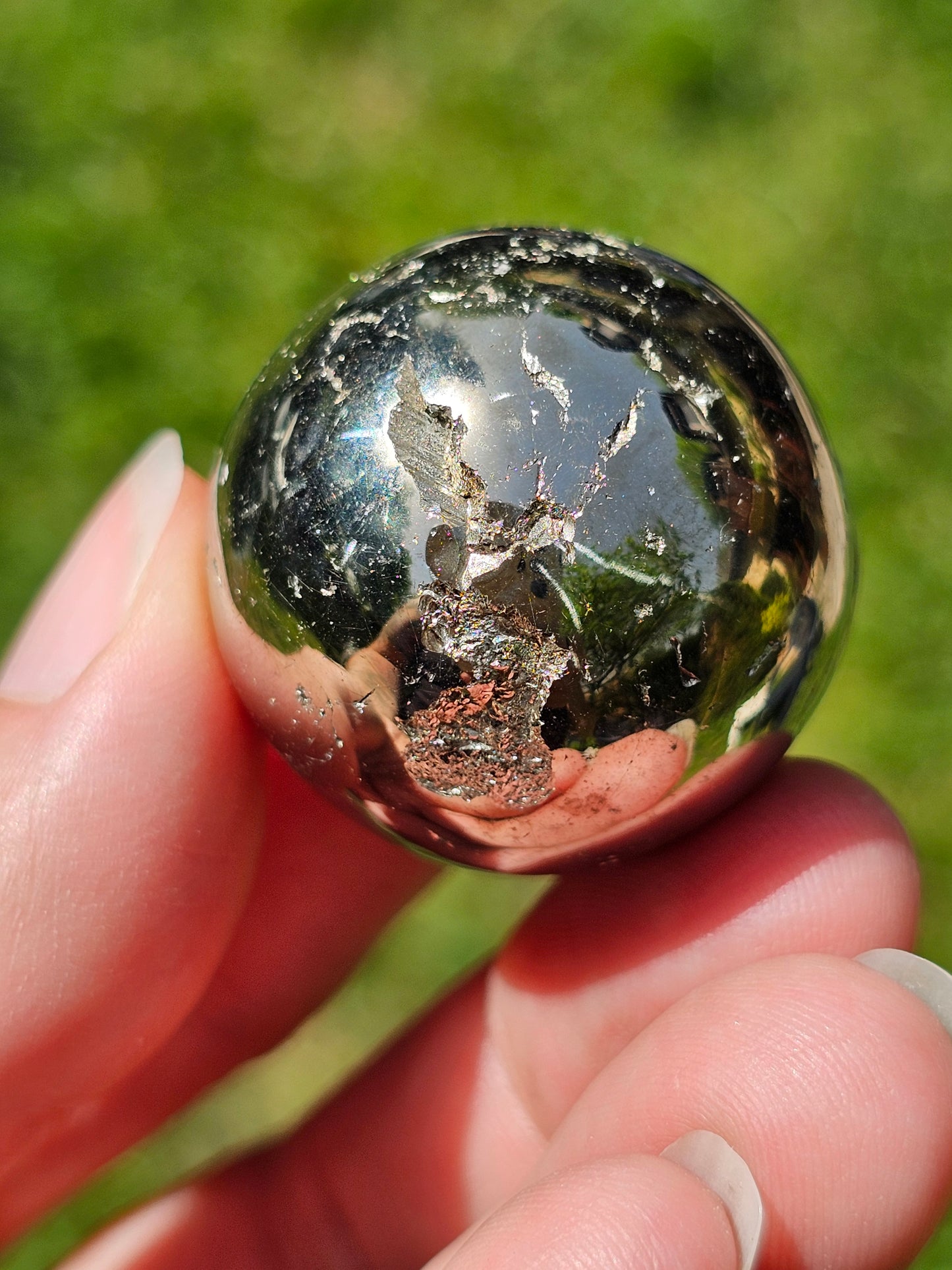 Sphère Pyrite du Pérou n°2