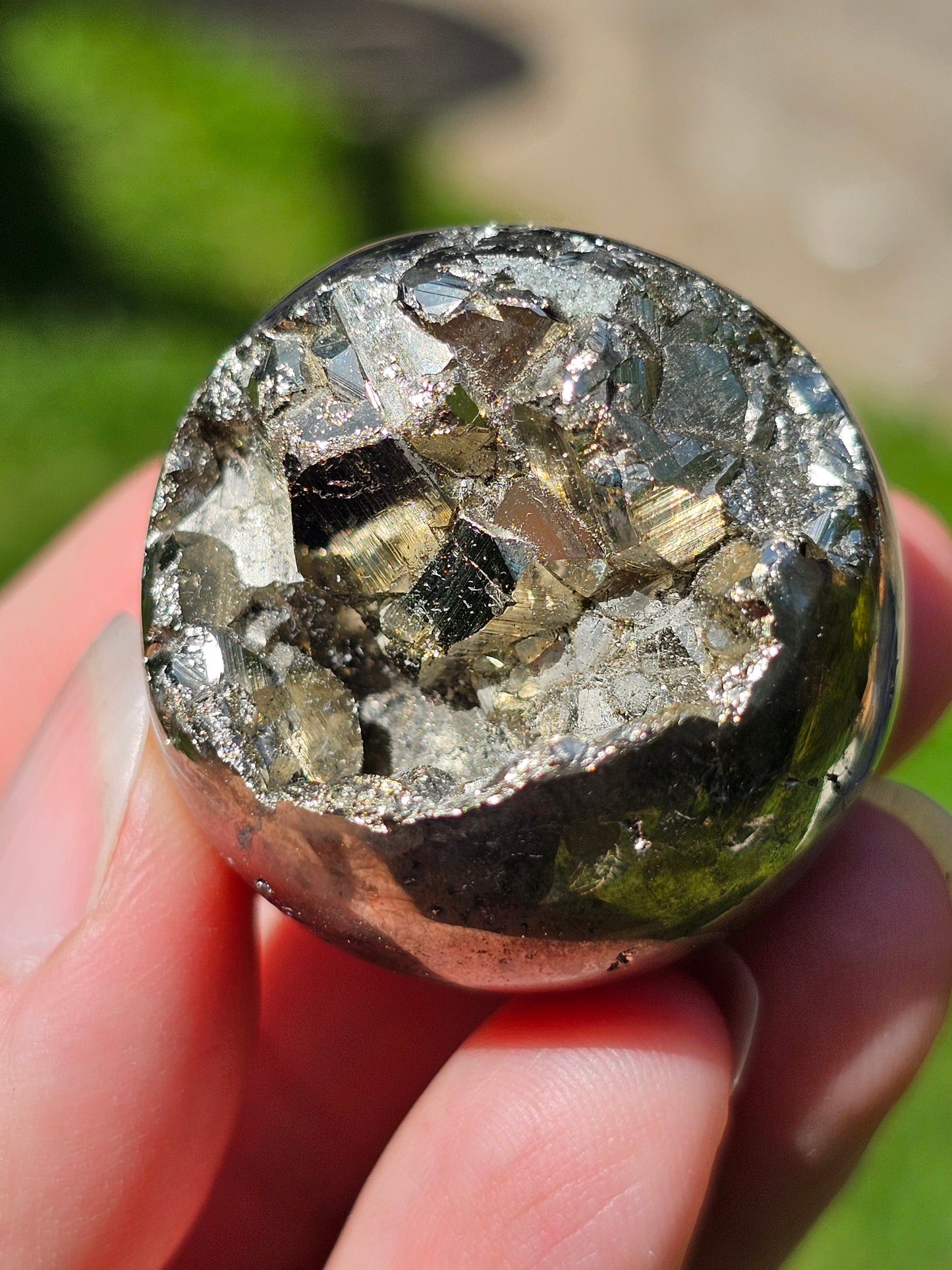 Sphère Pyrite du Pérou n°4