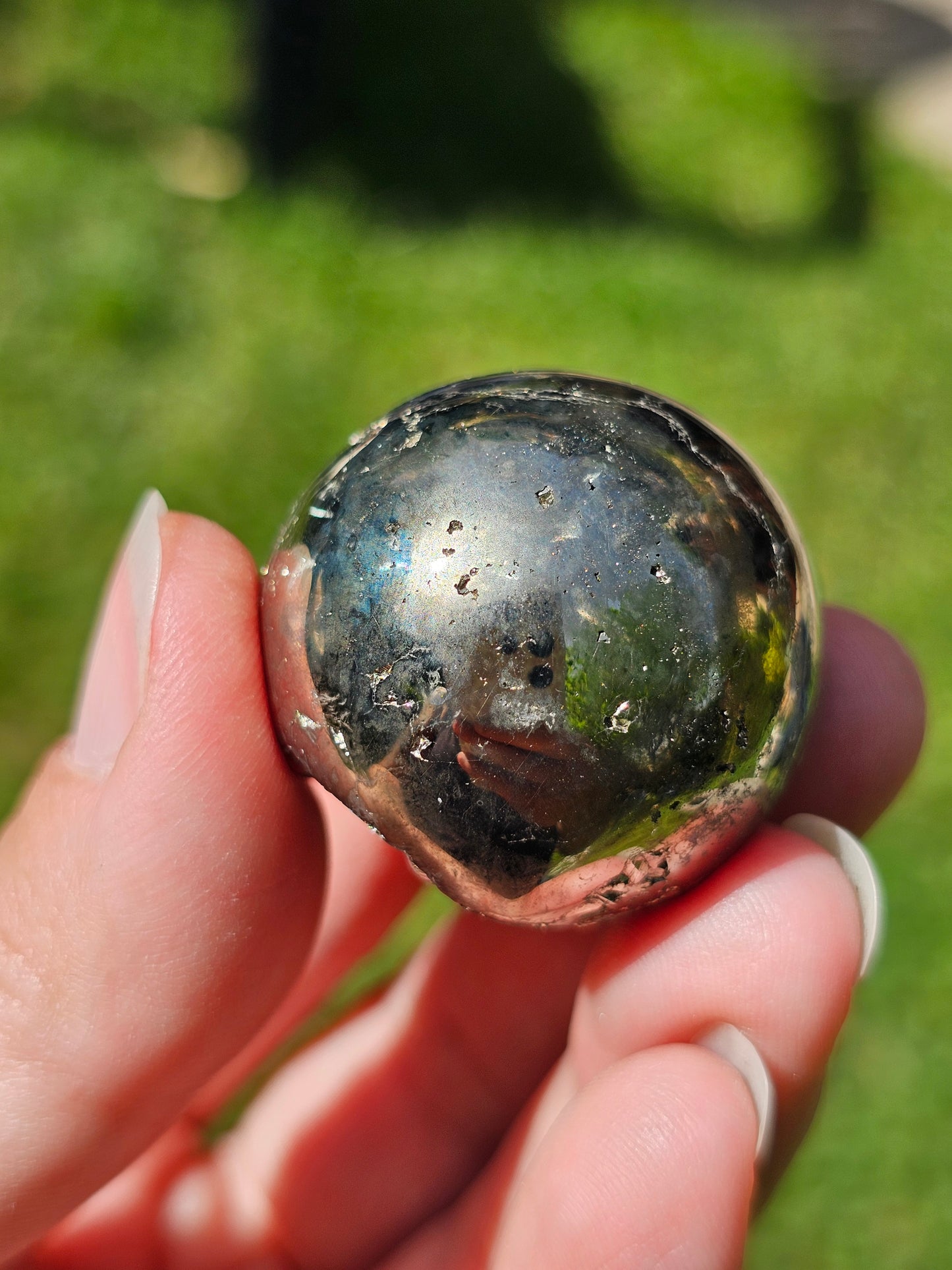 Sphère Pyrite du Pérou n°4