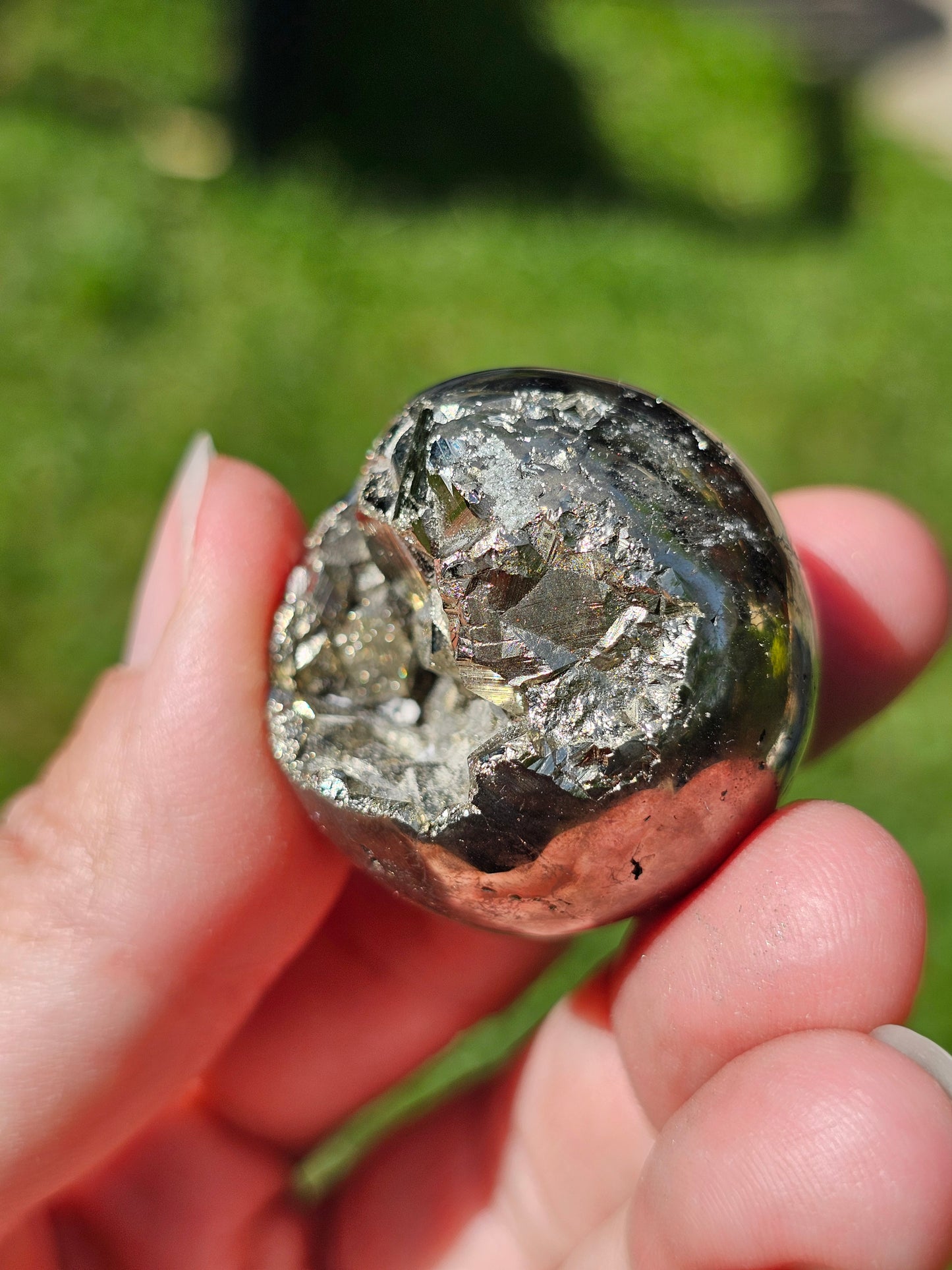 Sphère Pyrite du Pérou n°4