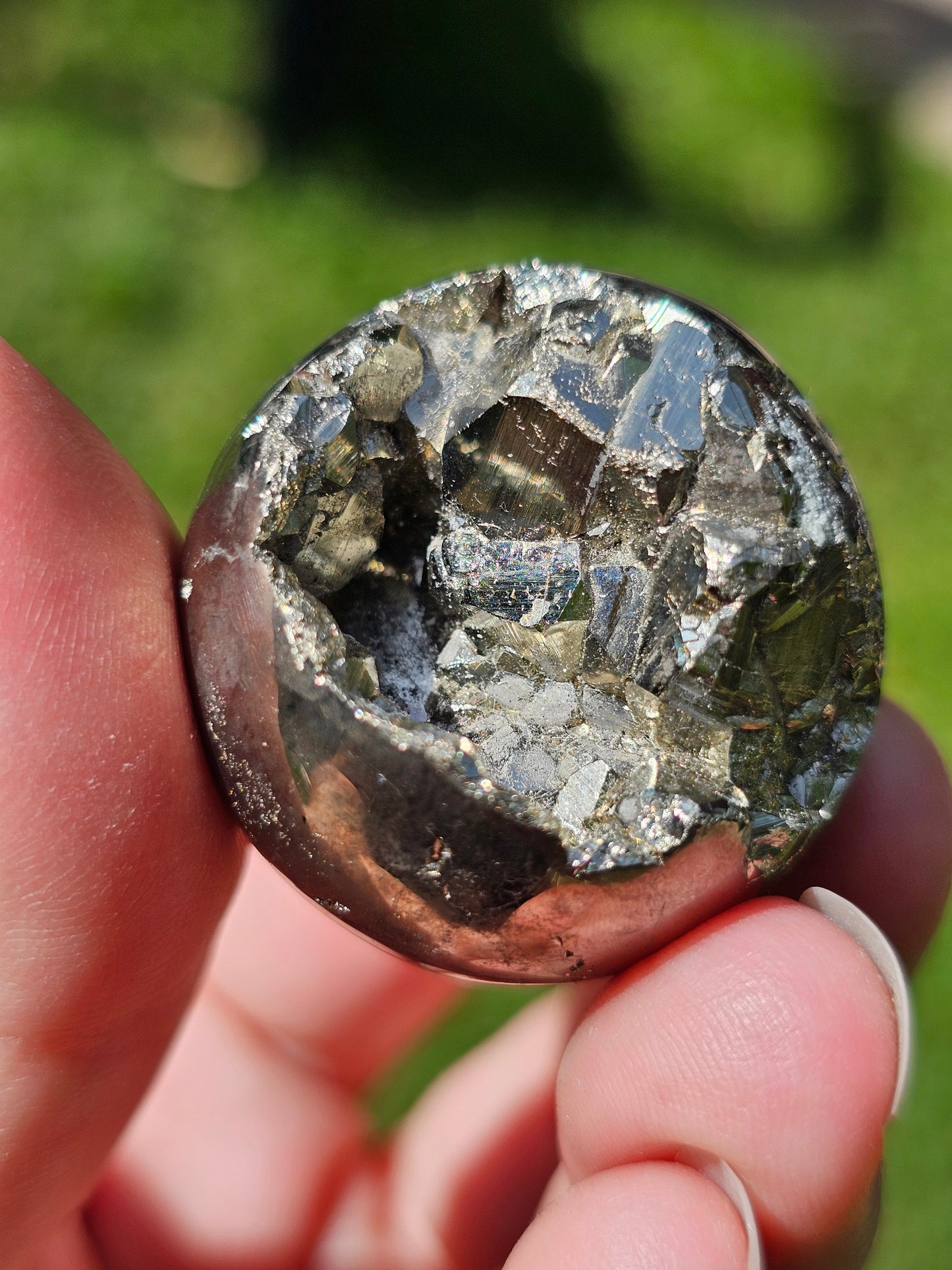 Sphère Pyrite du Pérou n°4
