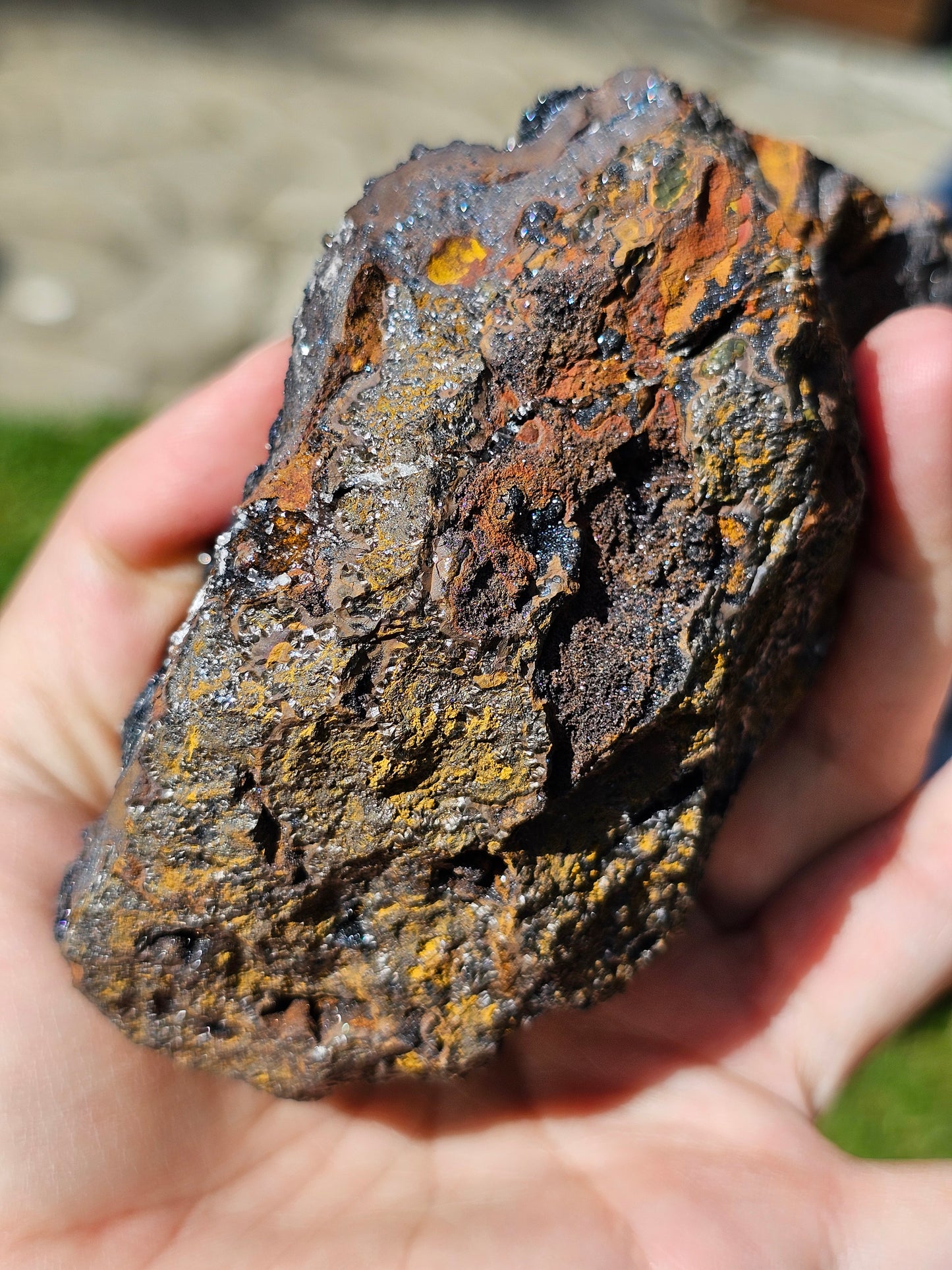 Incroyable Goethite du Maroc