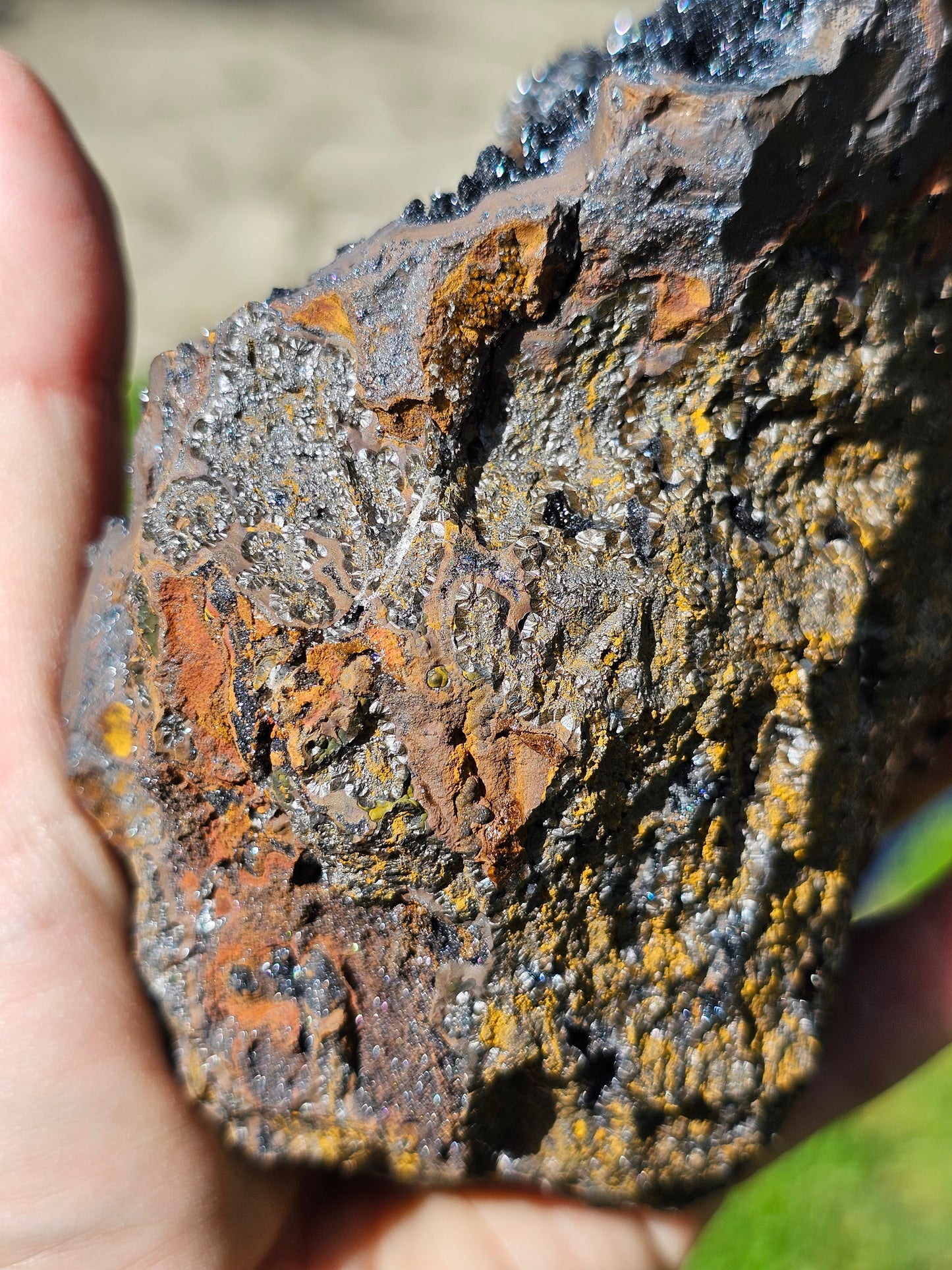 Incroyable Goethite du Maroc
