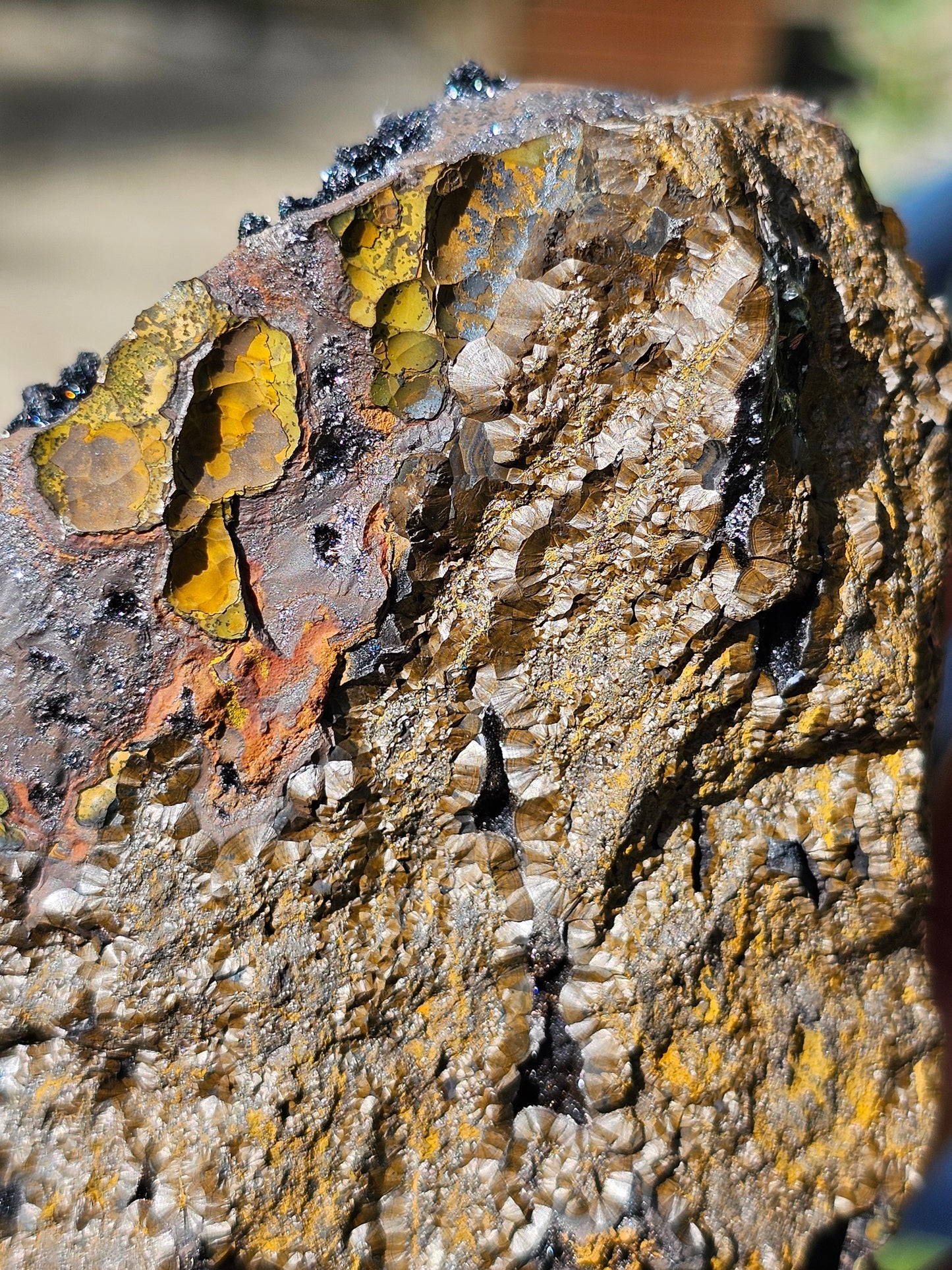 Incroyable Goethite du Maroc