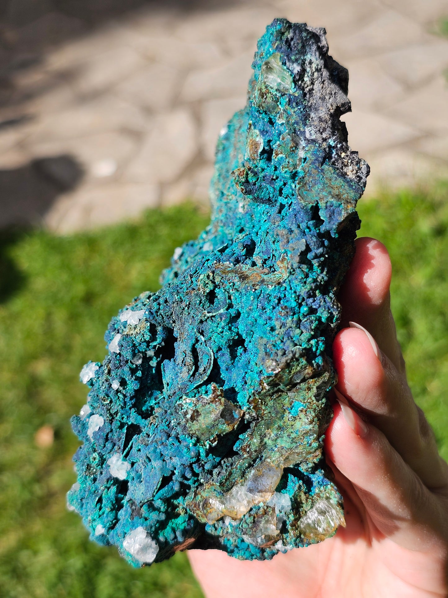 Superbe Chrysocolle du Pérou
