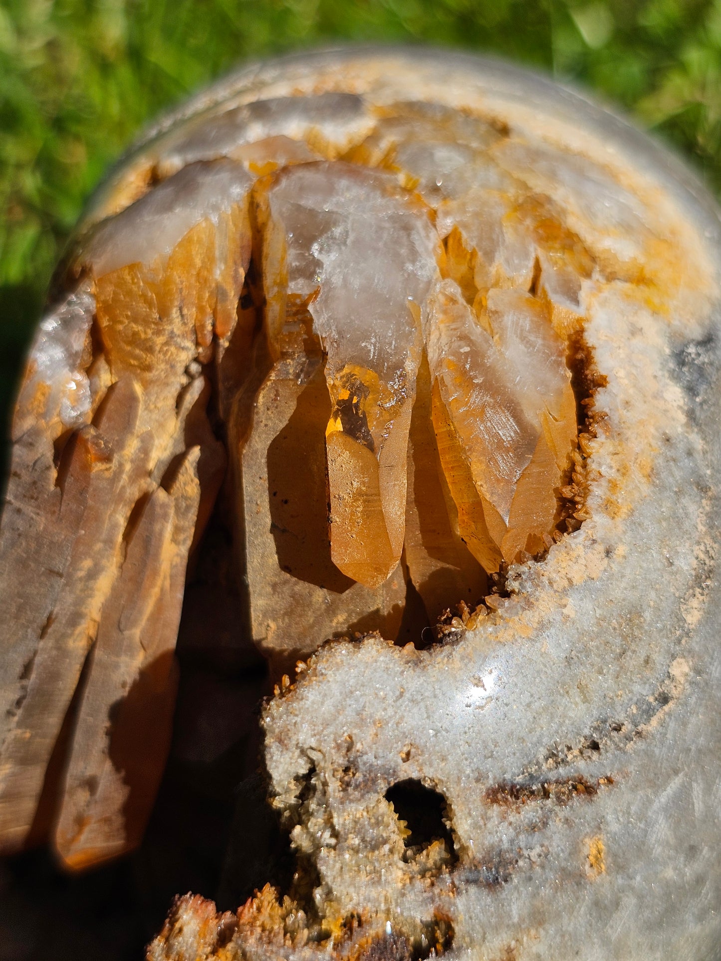 Magnifique Crâne de Quartz du Pérou A