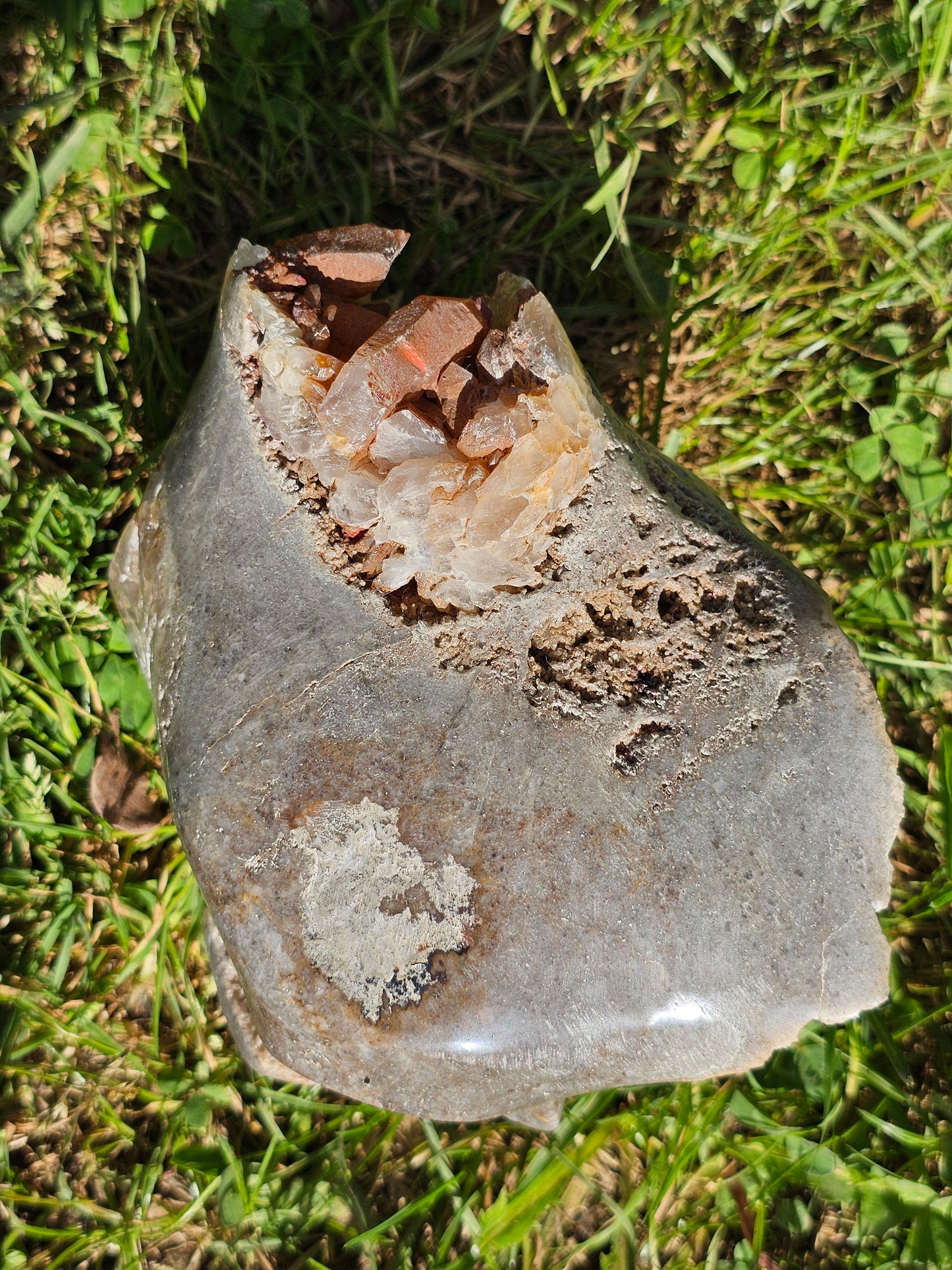 Crâne de Quartz d'exception du Pérou B