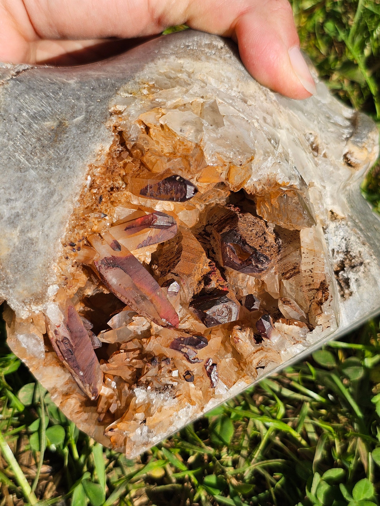 Crâne de Quartz d'exception du Pérou B