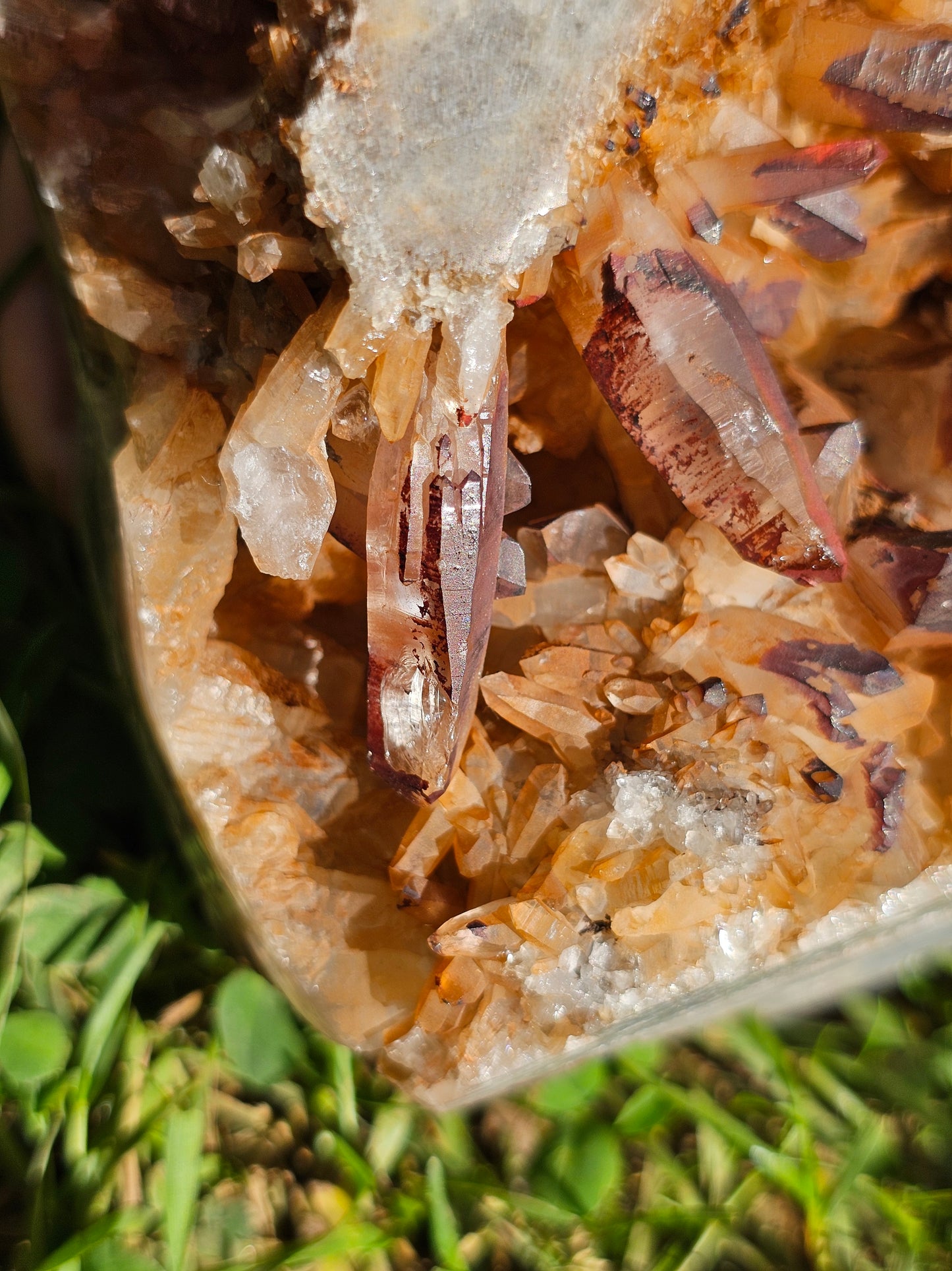 Crâne de Quartz d'exception du Pérou B