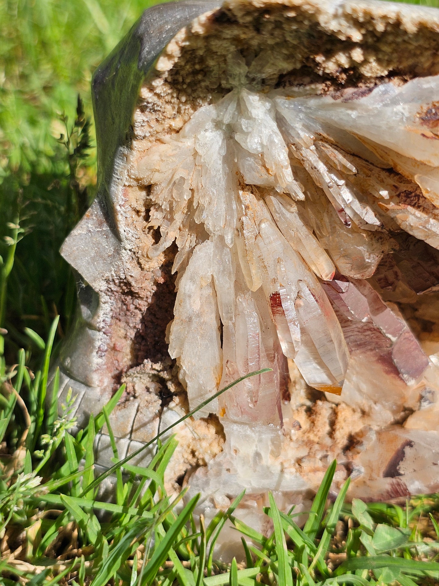 Crâne de Quartz d'exception du Pérou B