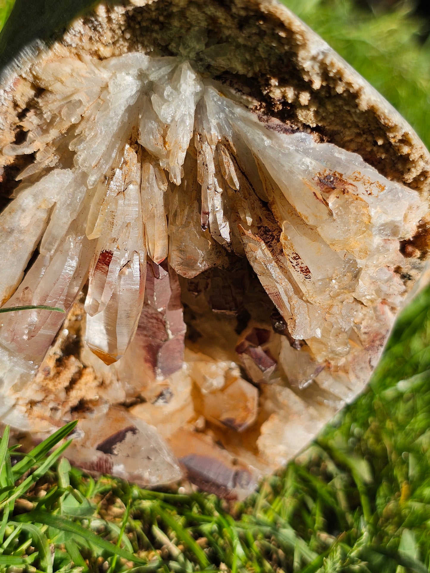 Crâne de Quartz d'exception du Pérou B