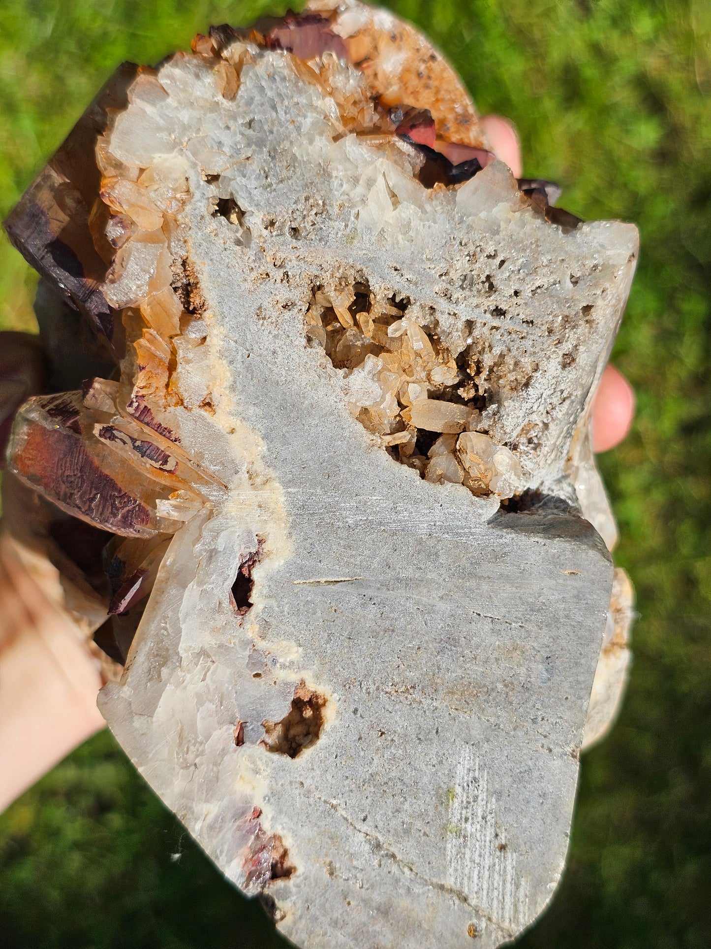 Crâne de Quartz d'exception du Pérou B
