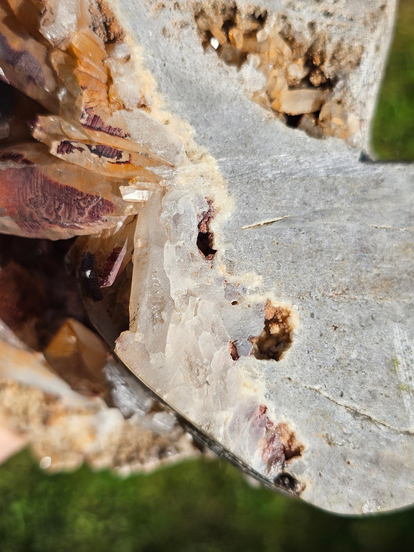 Crâne de Quartz d'exception du Pérou B