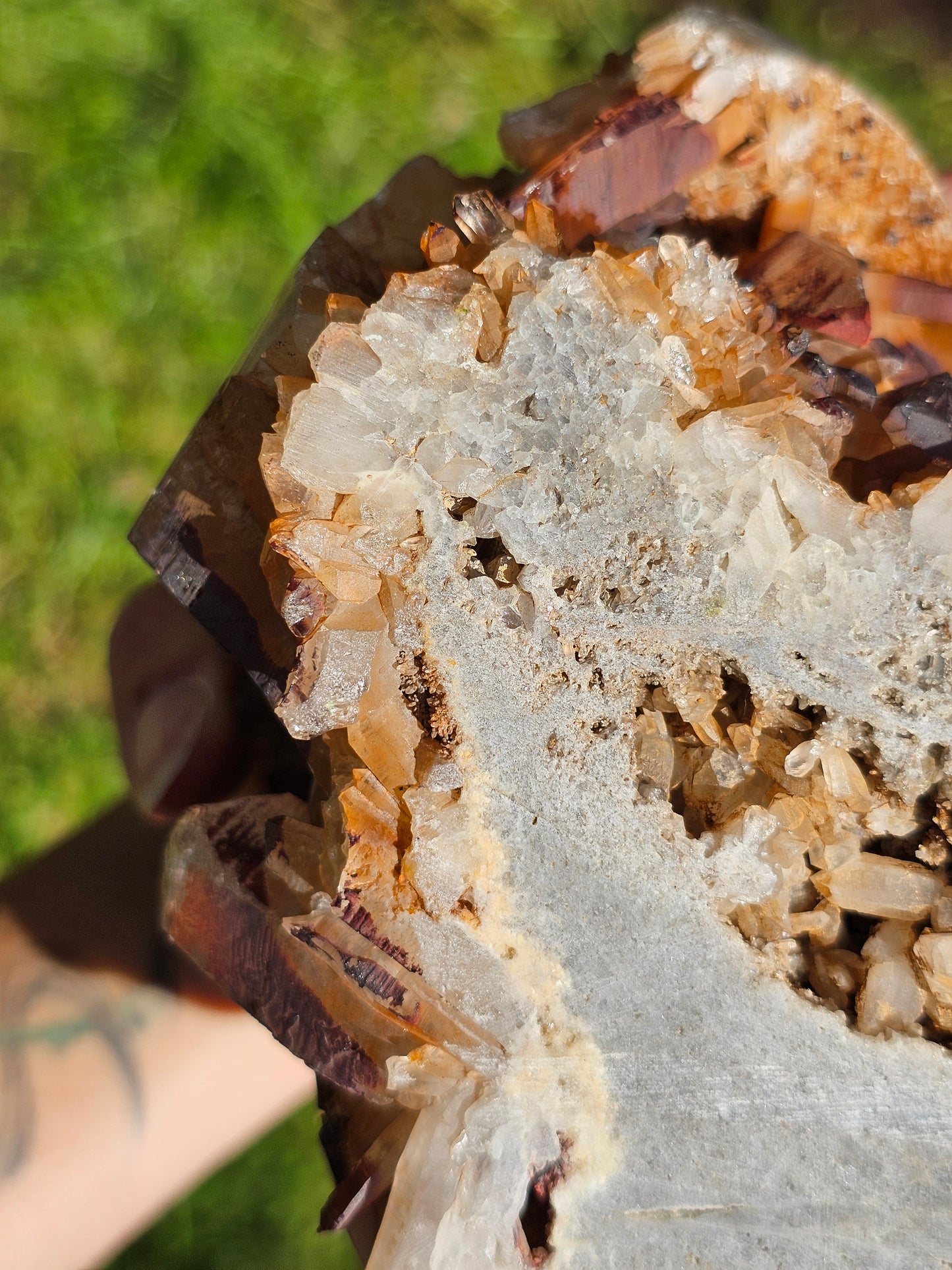 Crâne de Quartz d'exception du Pérou B