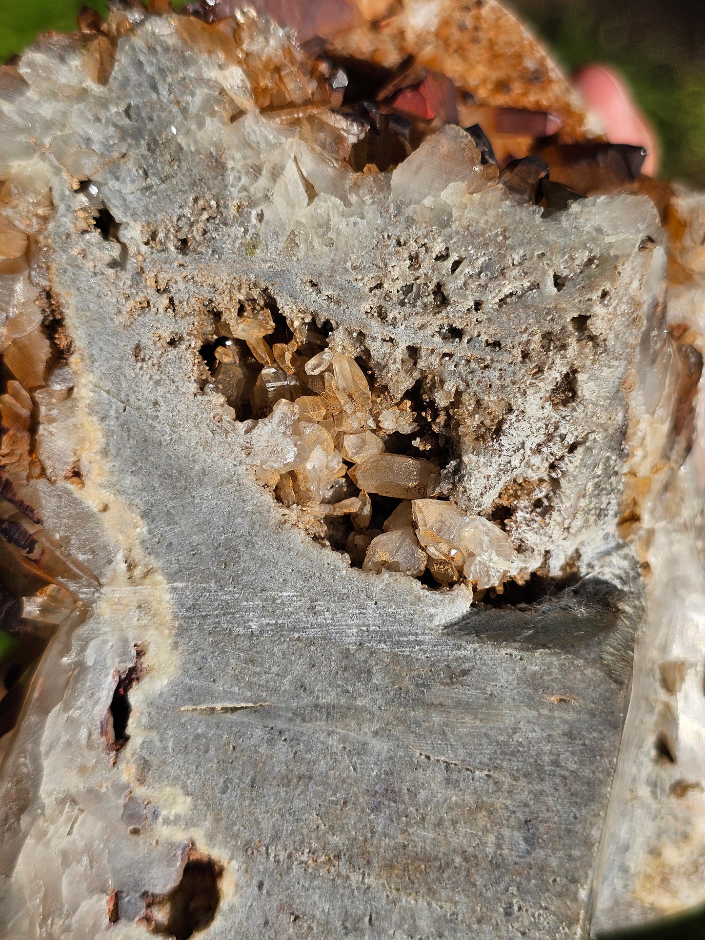 Crâne de Quartz d'exception du Pérou B