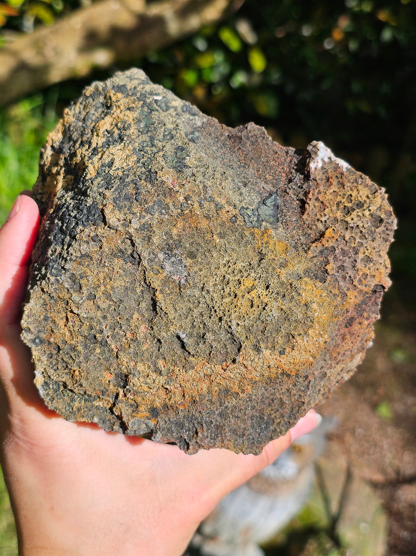 Superbe Géode d'Améthyste et Quartz hématoïde du Maroc